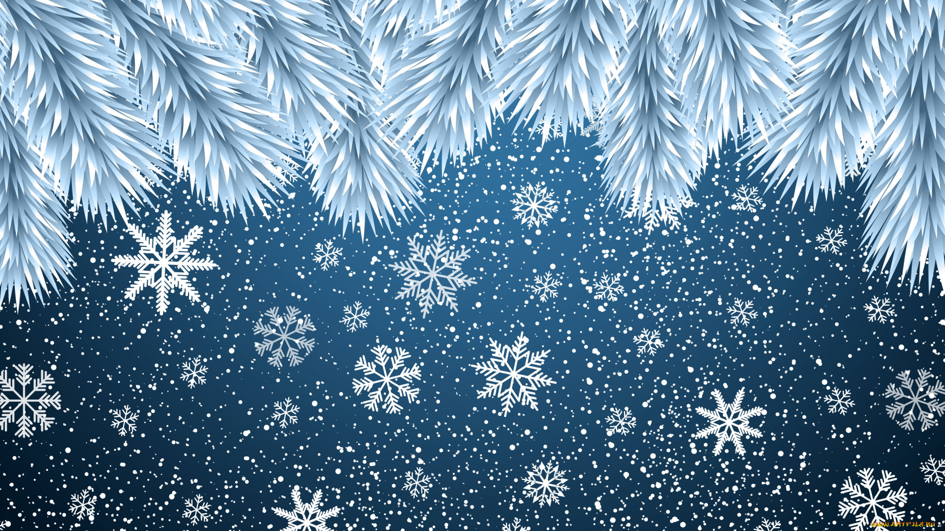 праздничные, векторная, графика, , новый, год, новый, год, снежинки, фон, new, year, snow, Ёлка, настроение, art, christmas, арт, рождество, ветки, снег