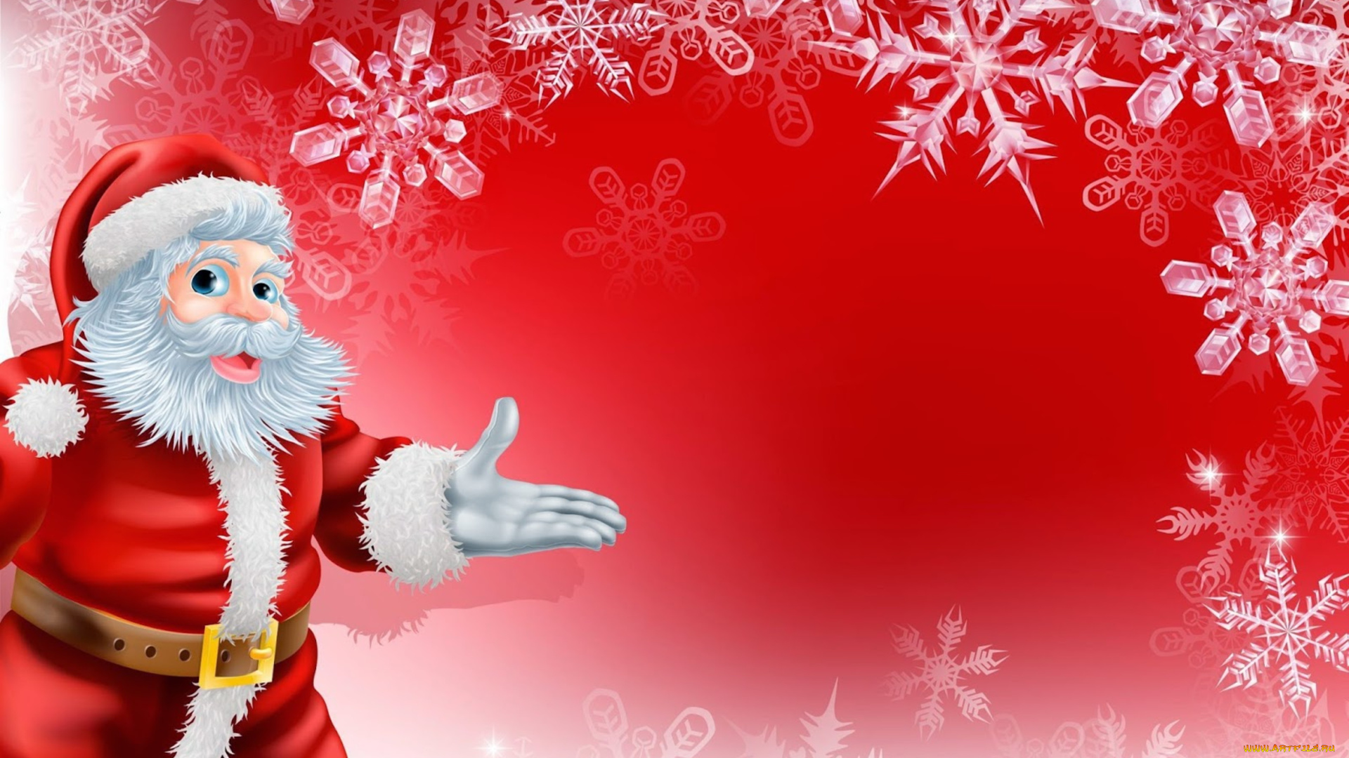 праздничные, векторная, графика, , новый, год, снежинки, дед, мороз