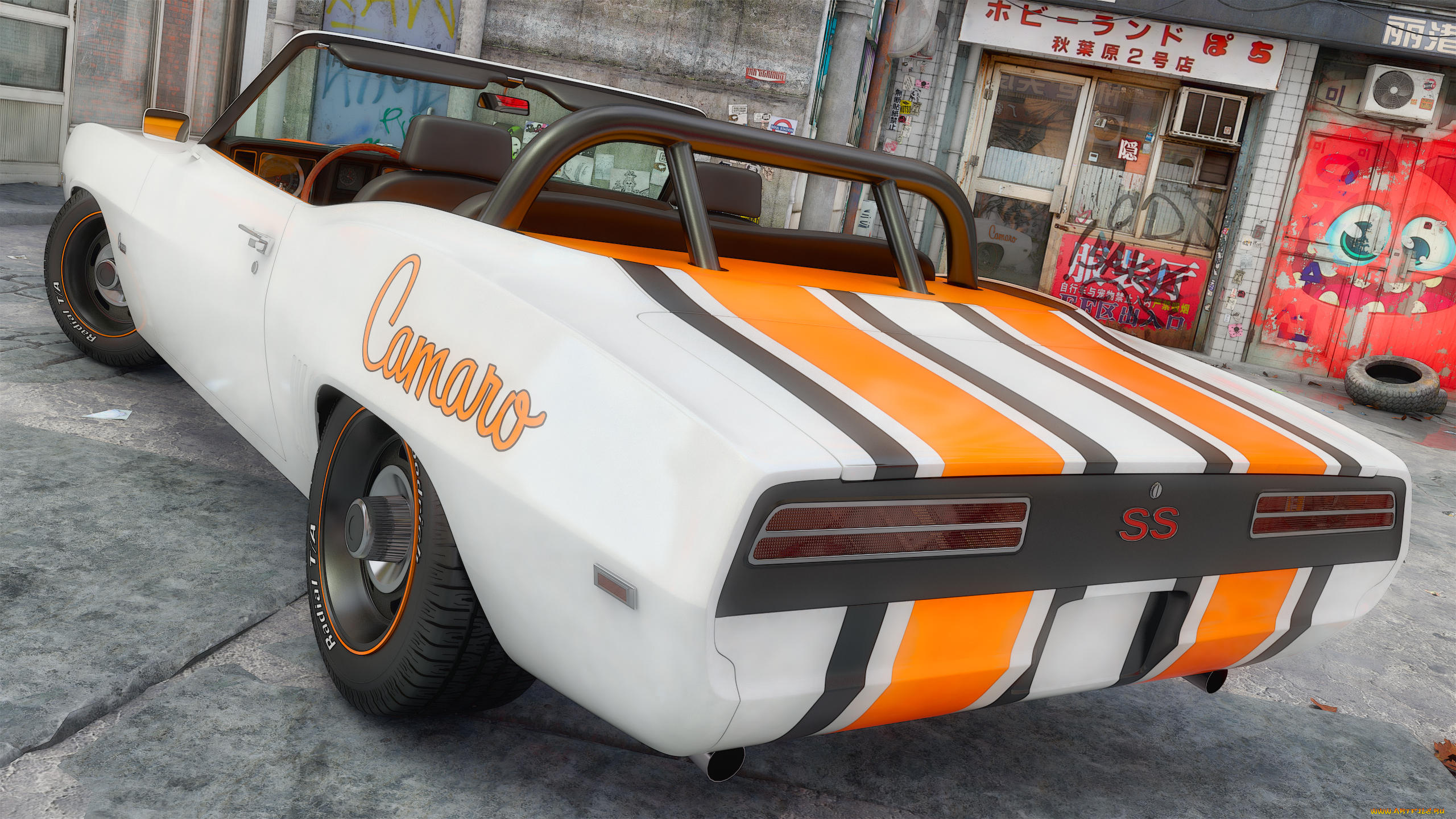 автомобили, 3д, автомобиль, фон