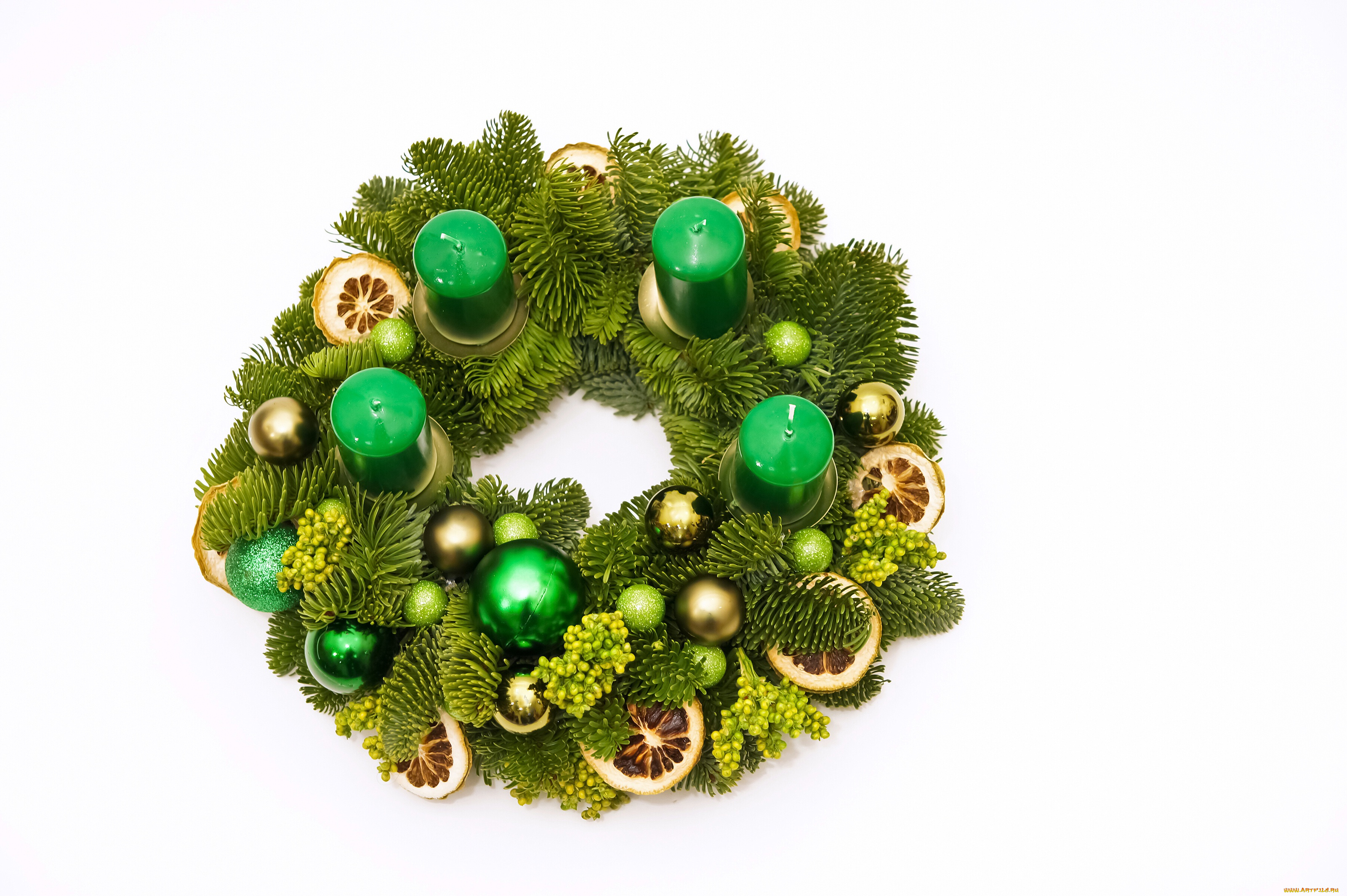 праздничные, векторная, графика, , новый, год, белый, фон, новый, год, игрушки, праздник, украшения, рики, рождество, зелёные, хвойные, ветки, свечи