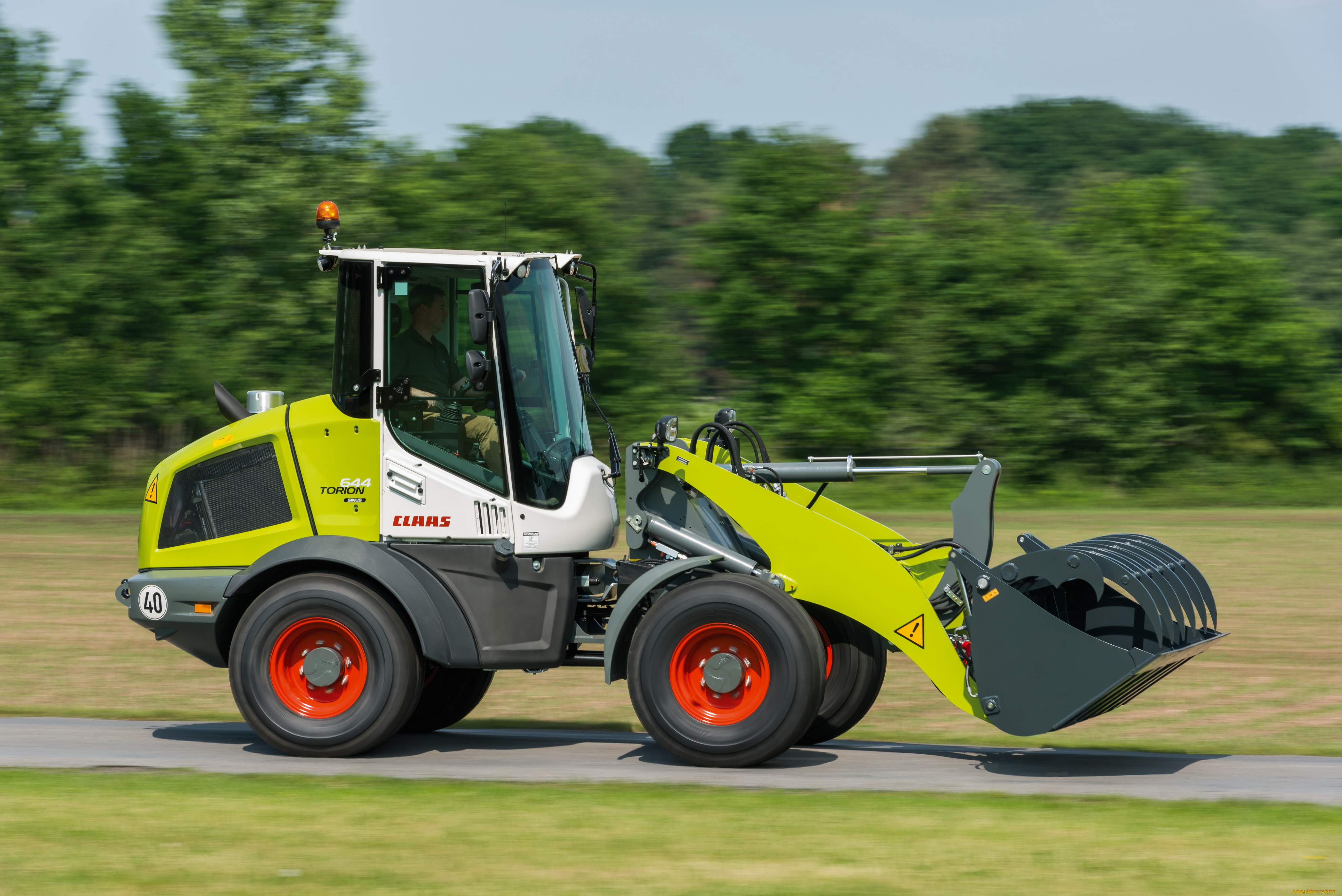 техника, фронтальные, погрузчики, claas