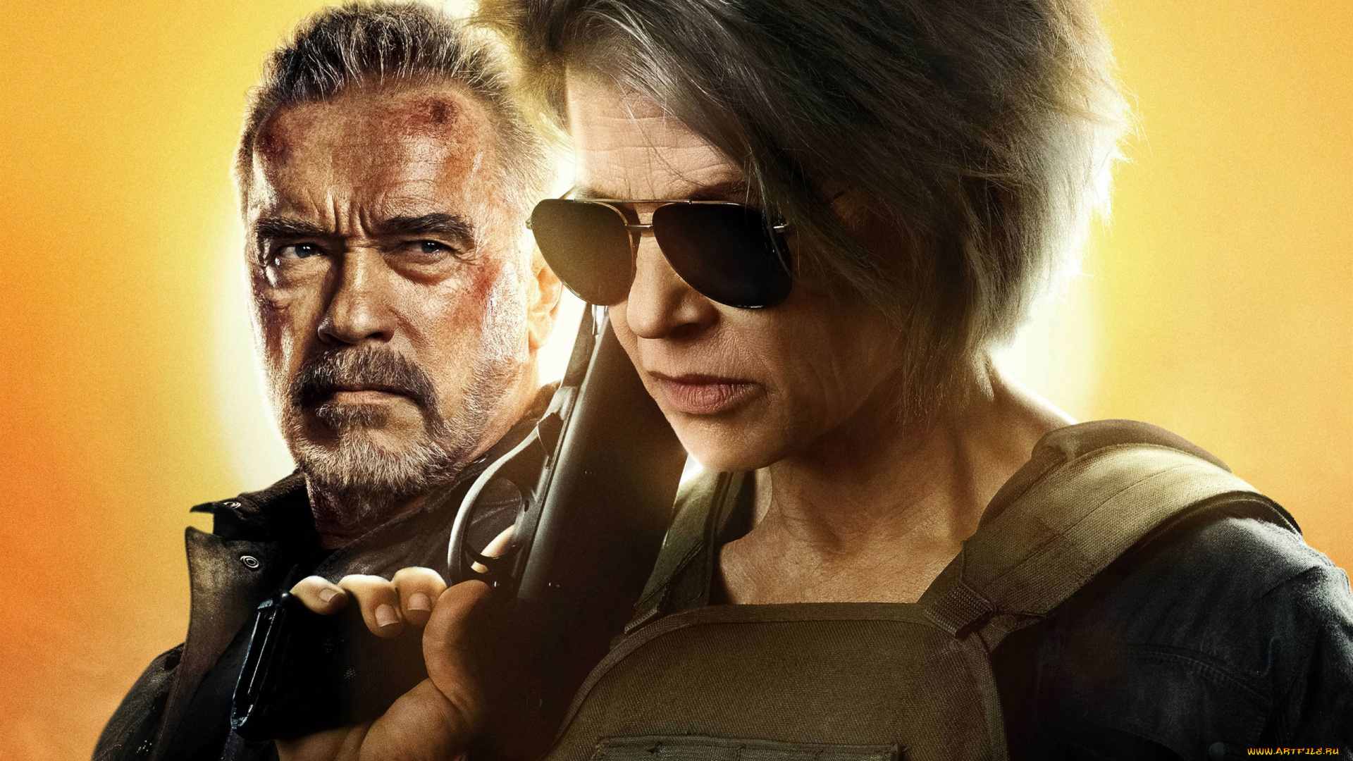 terminator, , dark, fate, , 2019, кино, фильмы, постер, арнольд, шварценеггер, фантастика, боевик, линда, хэмилтон, терминатор, темные, судьбы