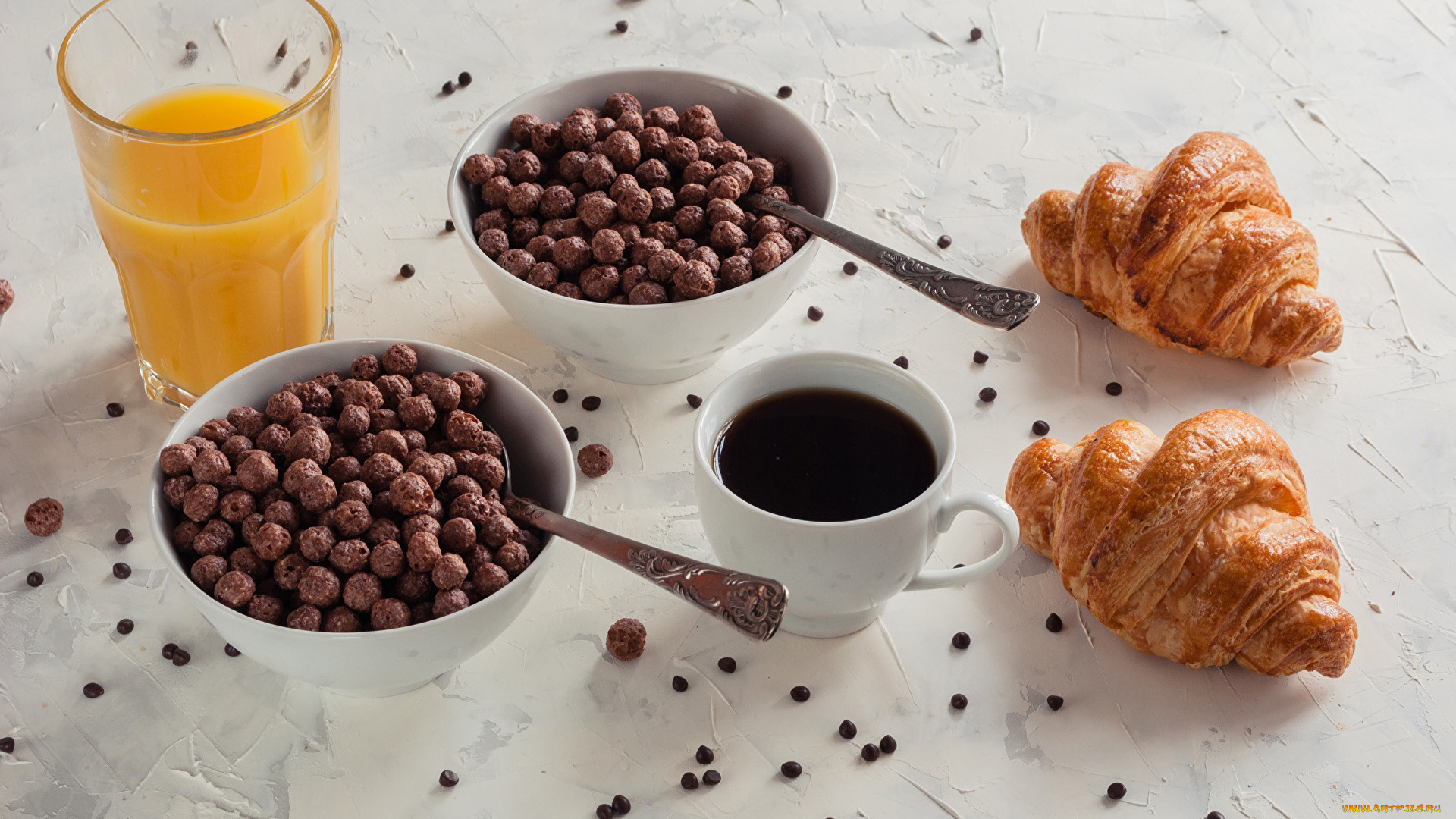 еда, мюсли, , хлопья, шоколадные, шарики, завтрак