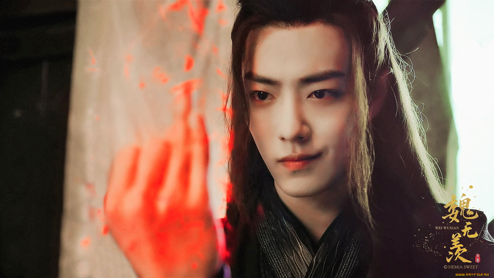 кино, фильмы, the, untamed, вэй, усянь, лицо, огонь