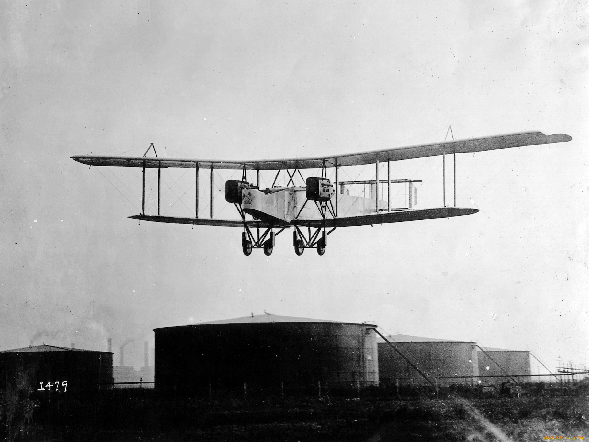 авиация, боевые, самолёты, handley, page, type, o, биплан, бомбардировщик, первая, мировая