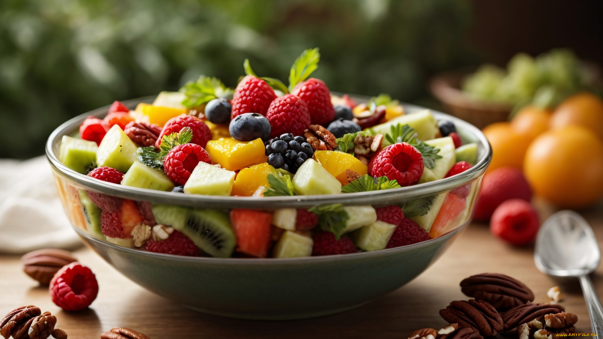 3д, графика, еда-, food, салат