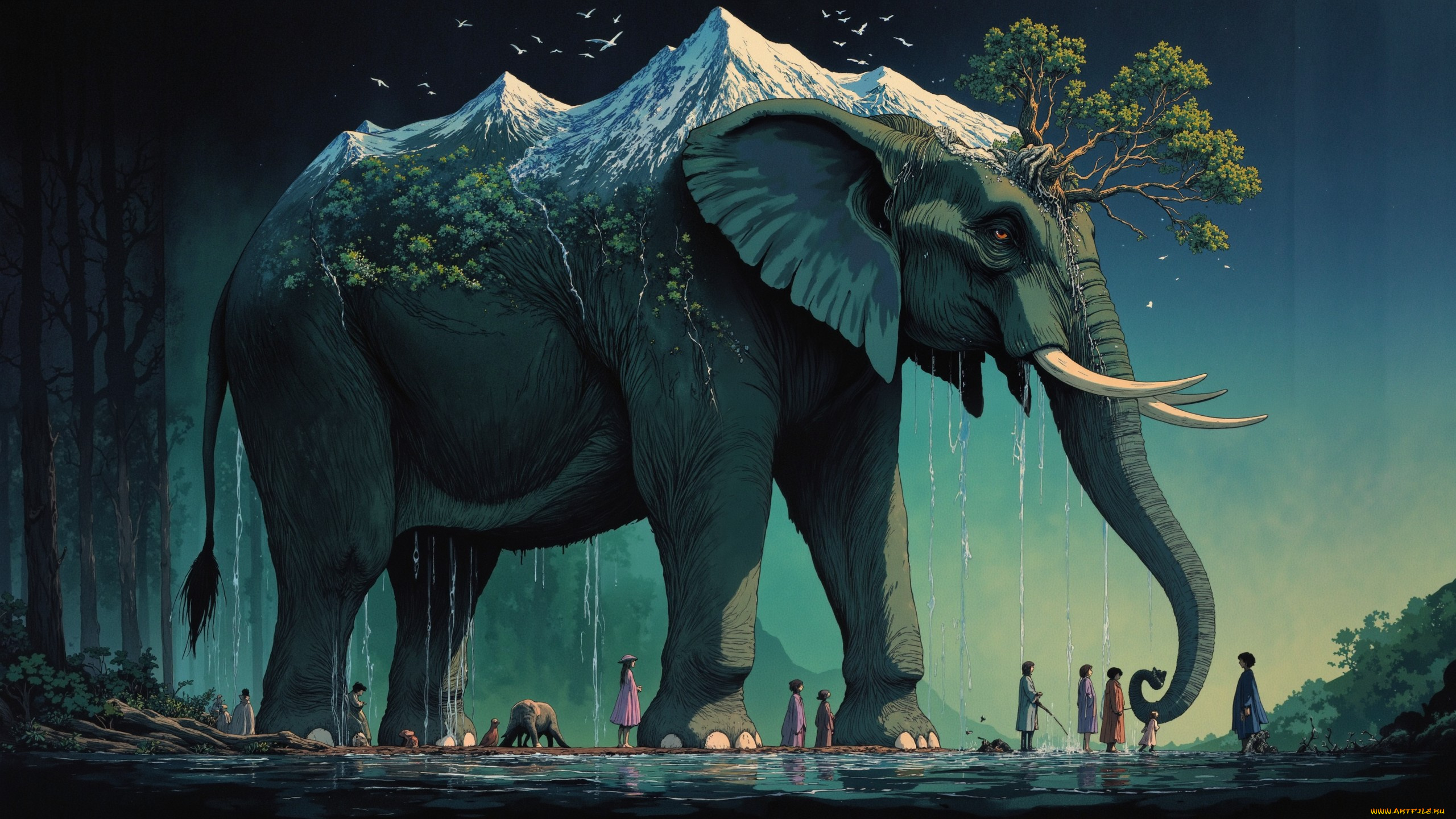 фэнтези, существа, нейросети, графика, нейроарт, ai, art, нейронные, сети, рисунки, нейро, искусство, нейрографика, graphics, neuroart, neural, networks, drawings, neuro, neurography