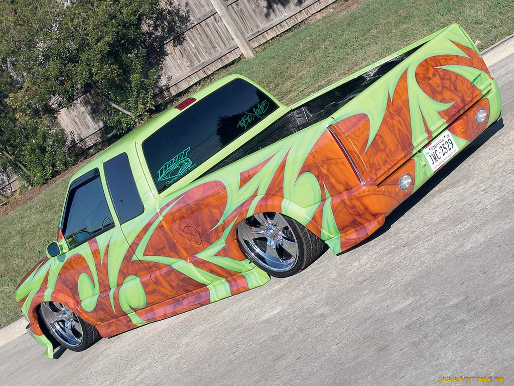 автомобили, custom, pick, up
