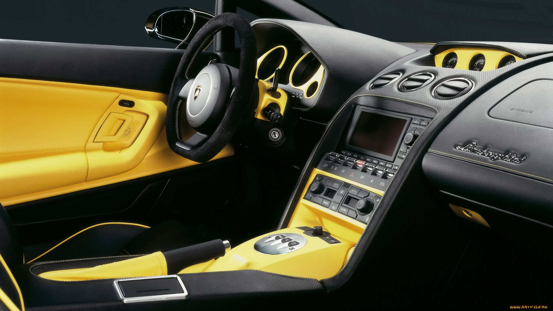 lamborghini, gallardo, se, interior, автомобили, спидометры, торпедо