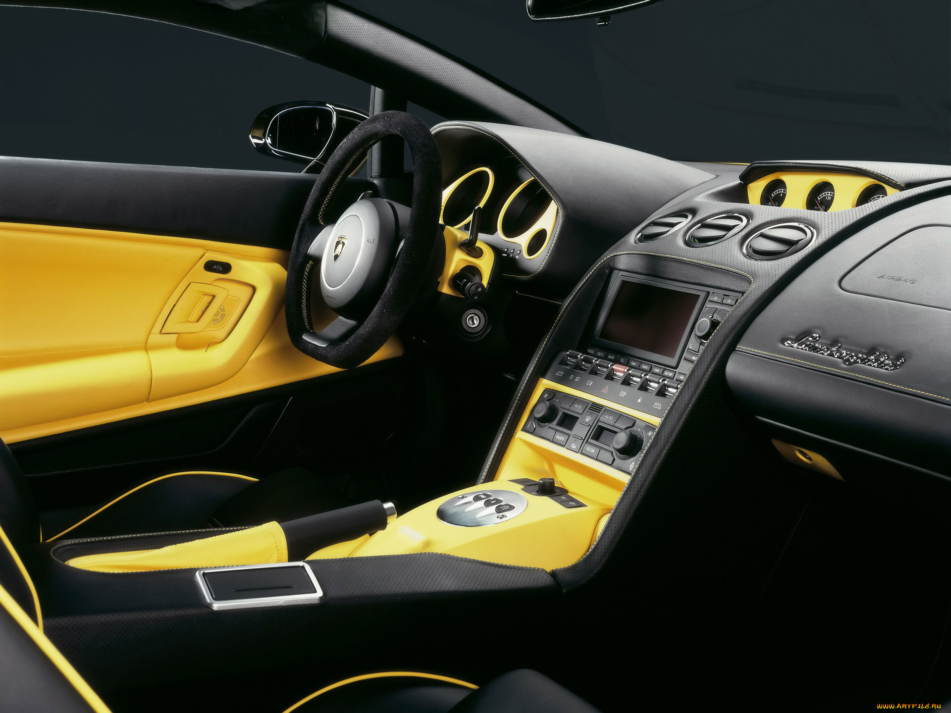 lamborghini, gallardo, se, interior, автомобили, спидометры, торпедо