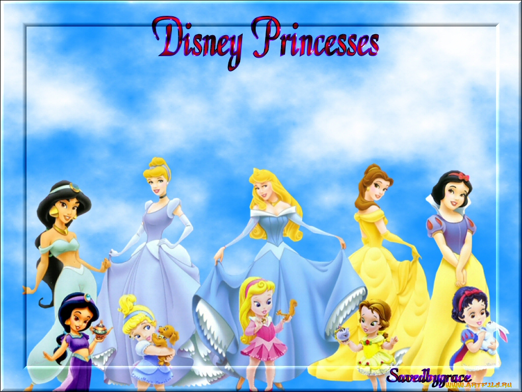 мультфильмы, disney`s, princess