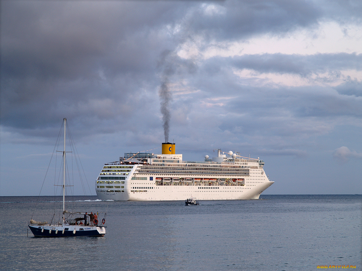 корабли, лайнеры