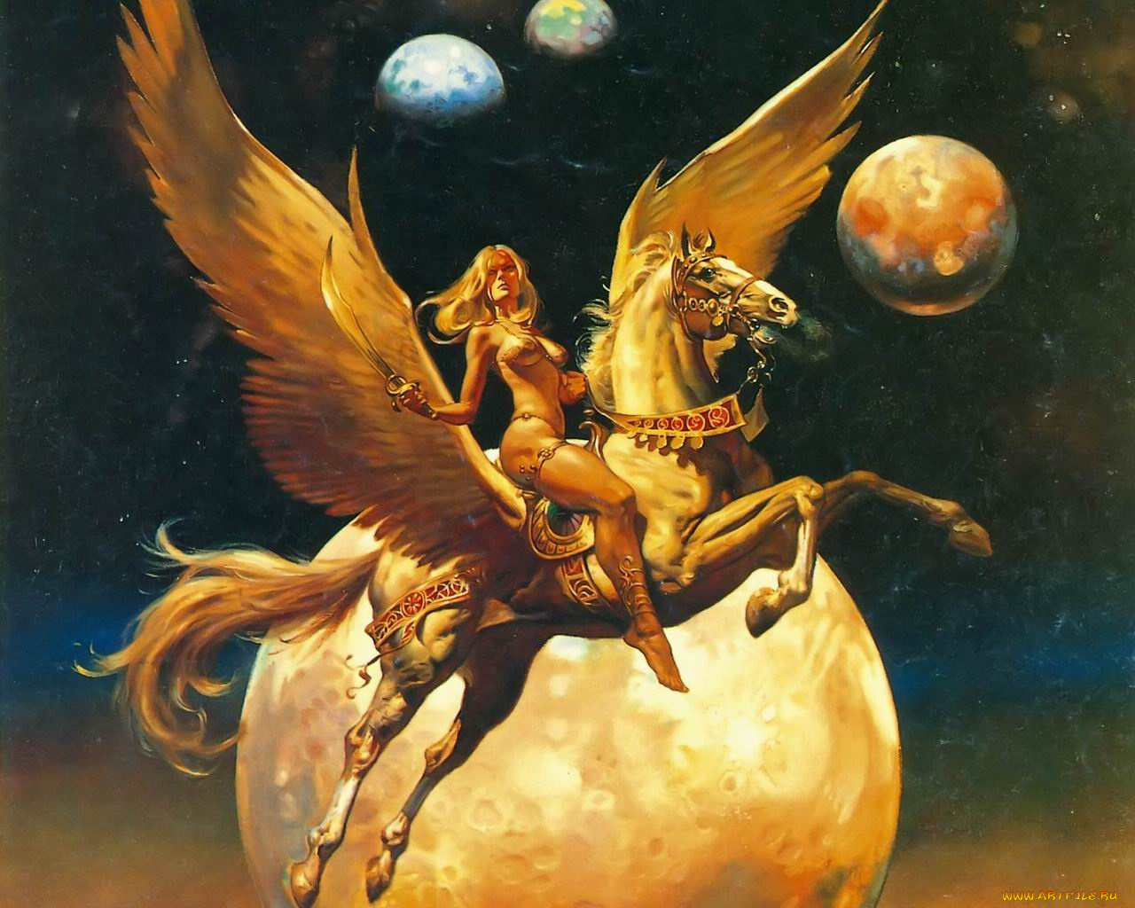 фэнтези, пегасы