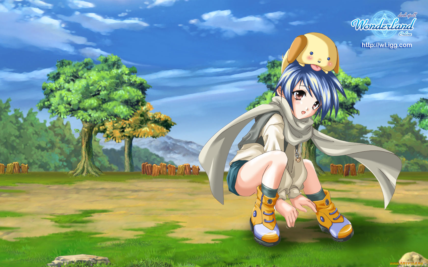 аниме, wonderland