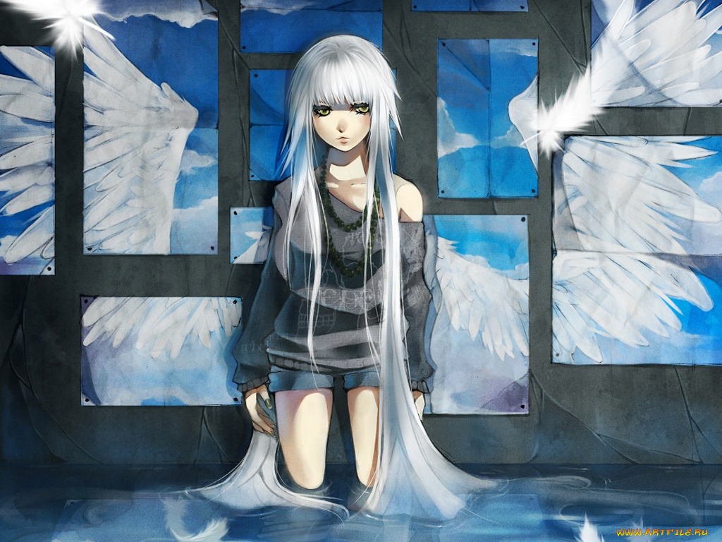 аниме, angels, demons