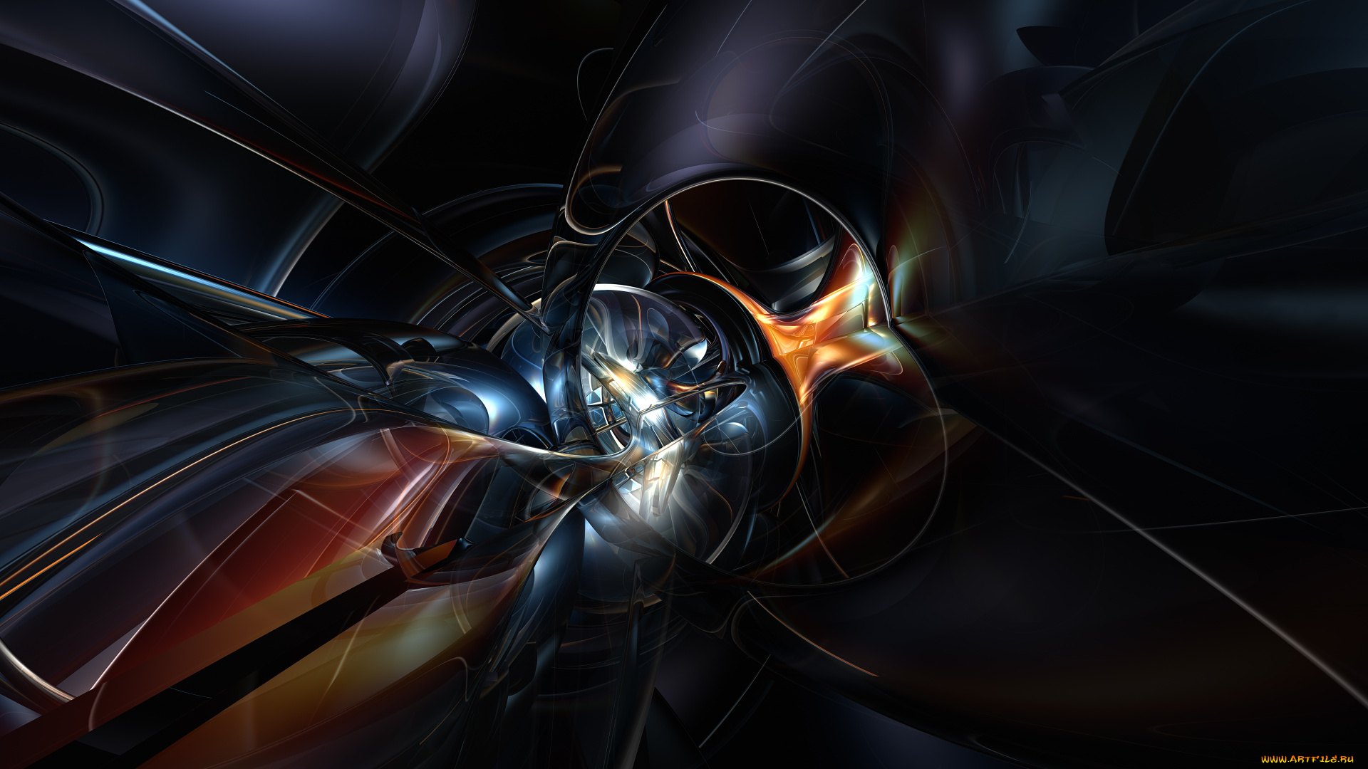 3д, графика, fractal, фракталы, абстракт