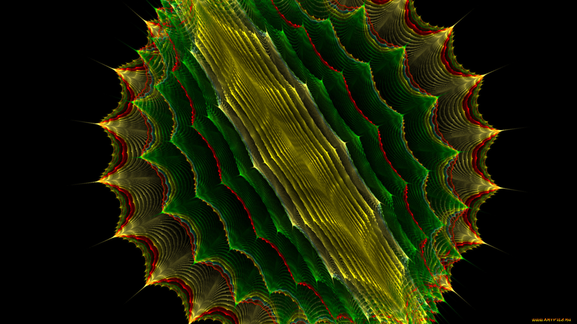 3д, графика, fractal, фракталы, фон, узор