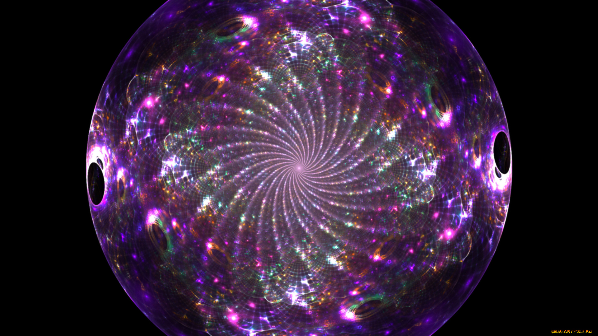 3д, графика, fractal, фракталы, узор, фон