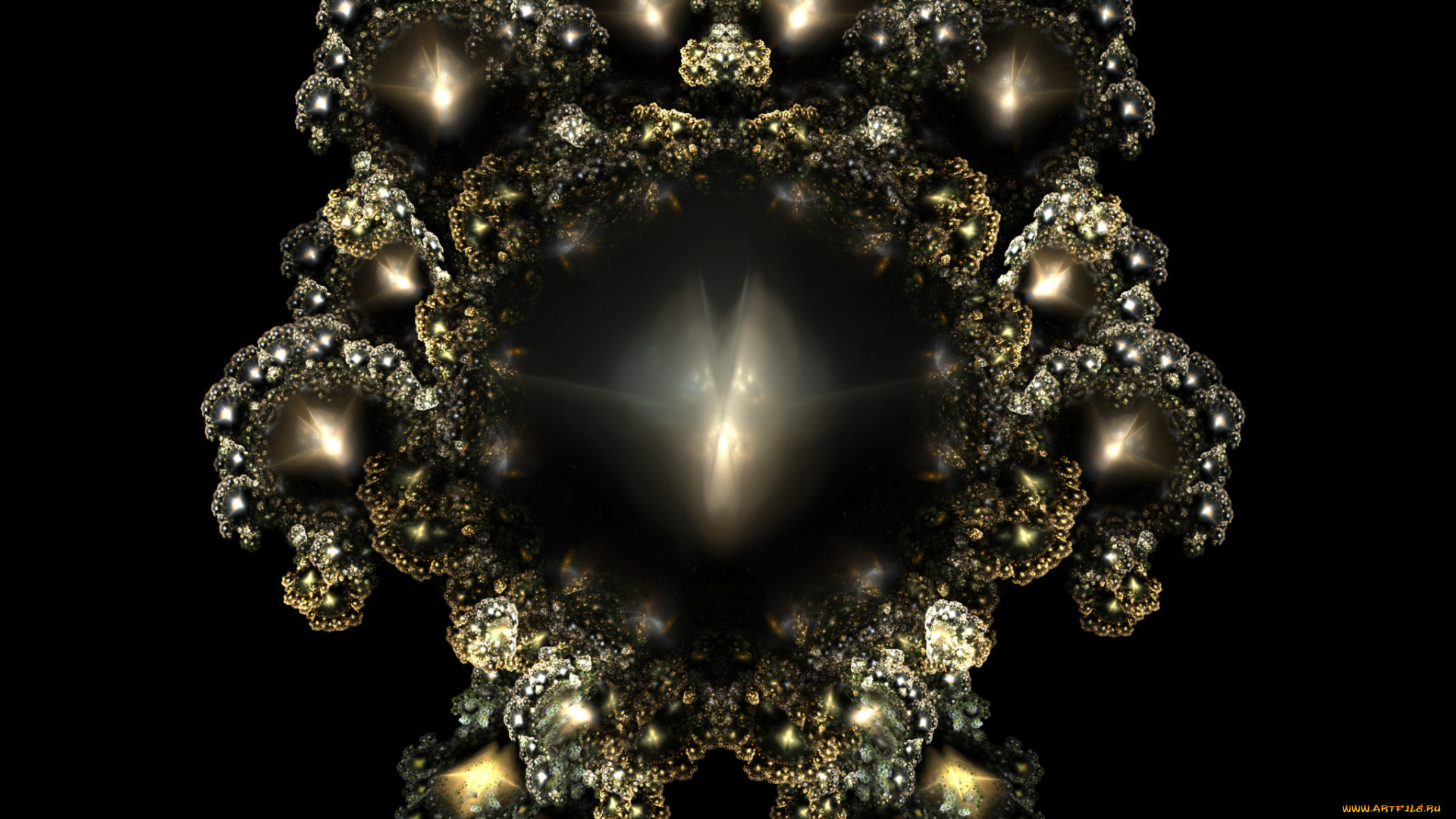 3д, графика, fractal, фракталы, узор, фон