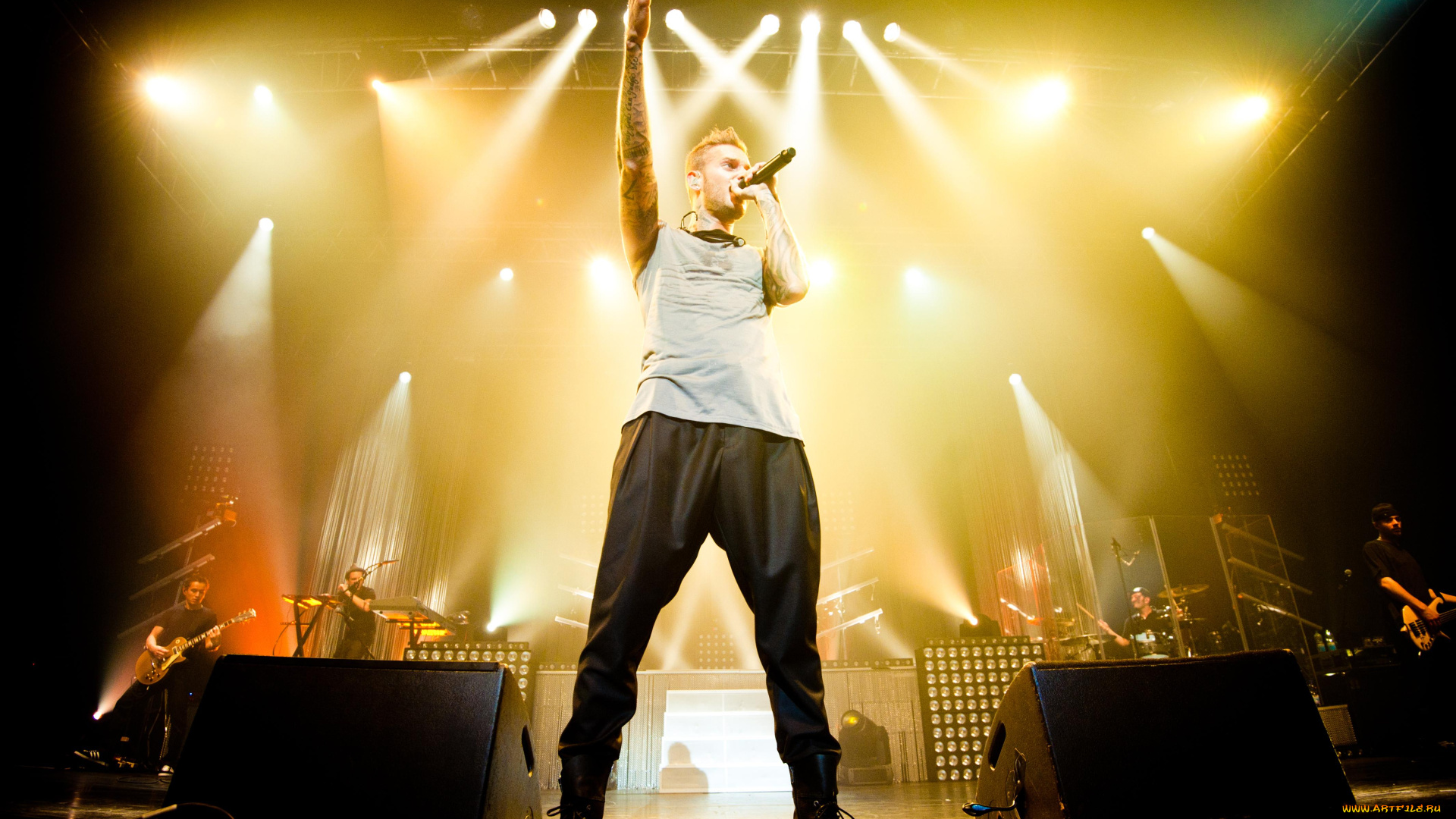 музыка, другое, публика, rnb, mise, a, jour, tour, matt, pokora, певец, француз, концерт