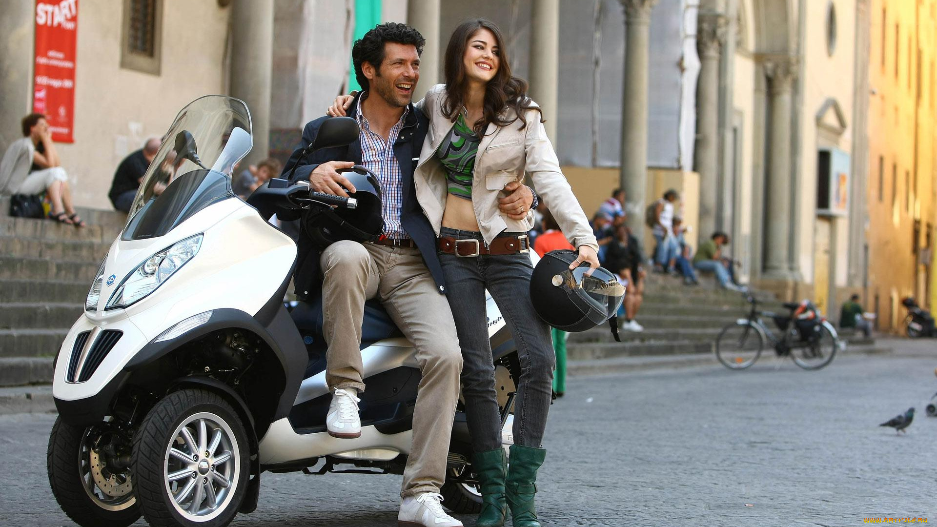 разное, мужчина, женщина, улыбка