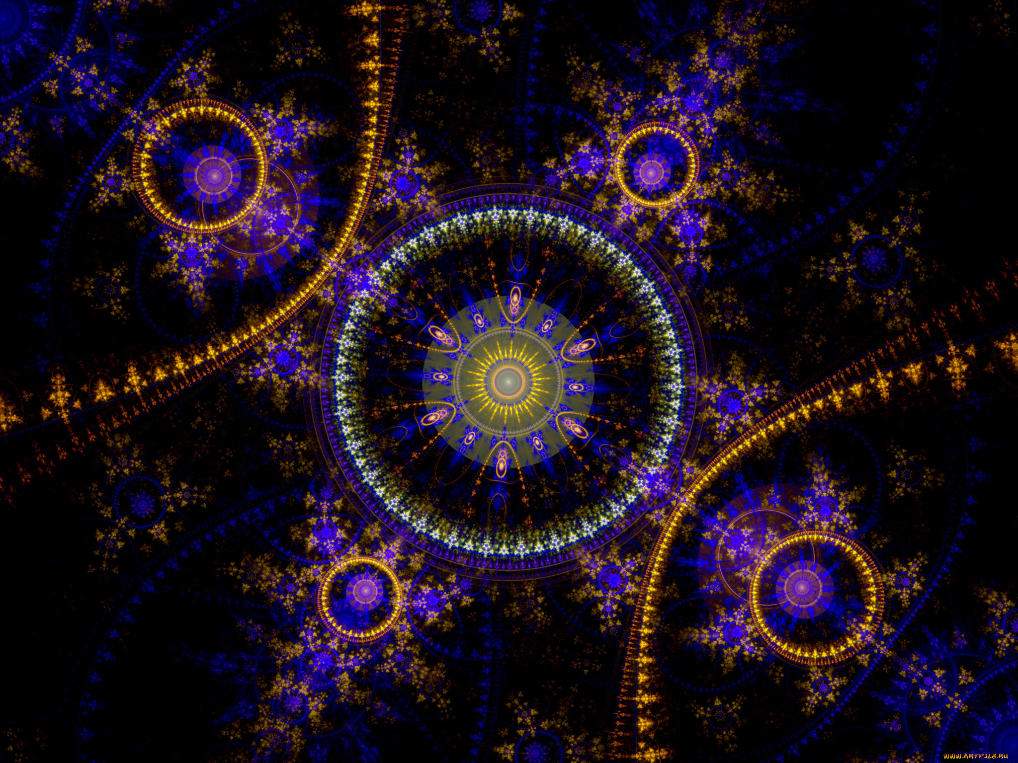 3д, графика, fractal, фракталы, фон, узор