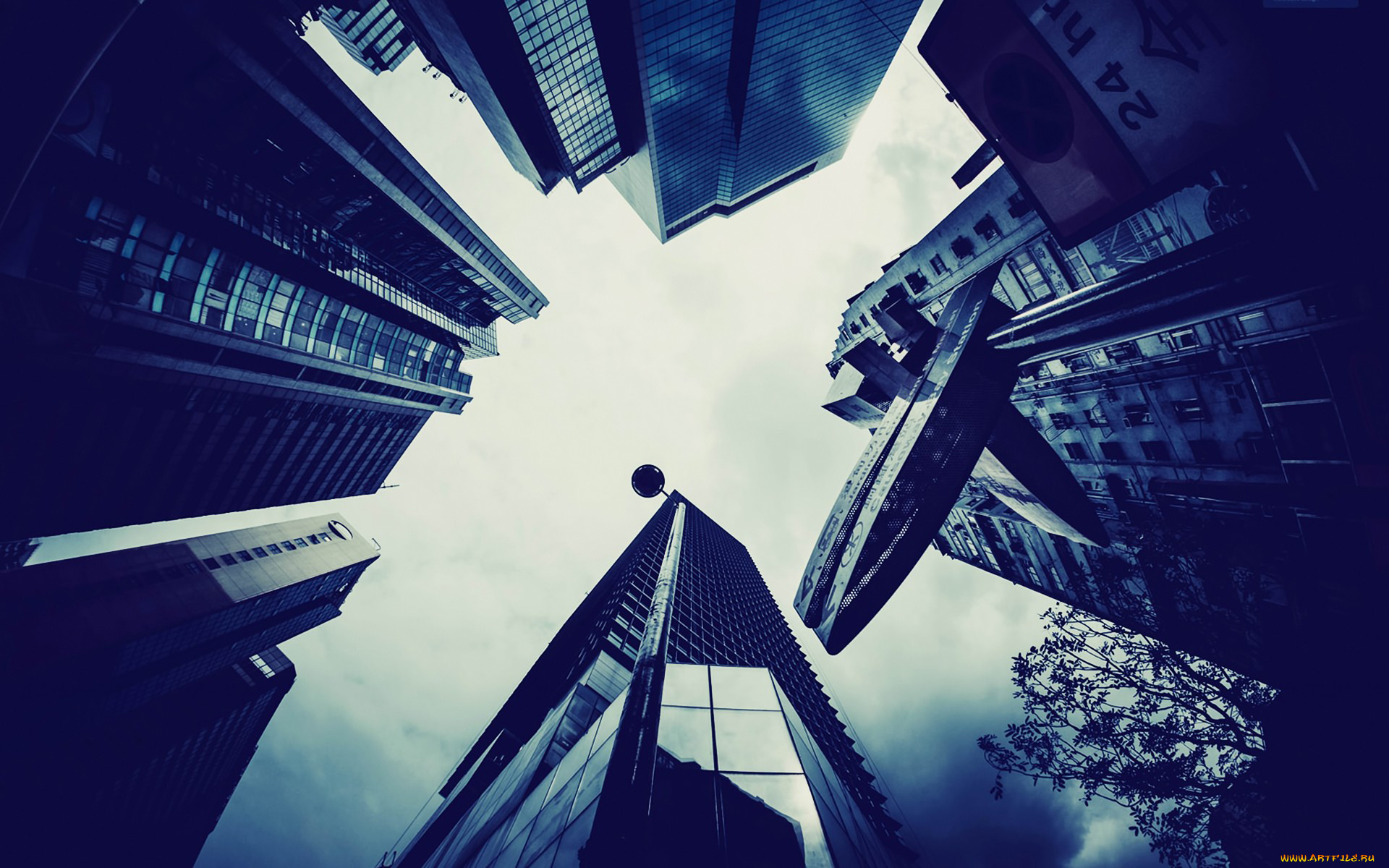 города, здания, дома, город, небоскребы