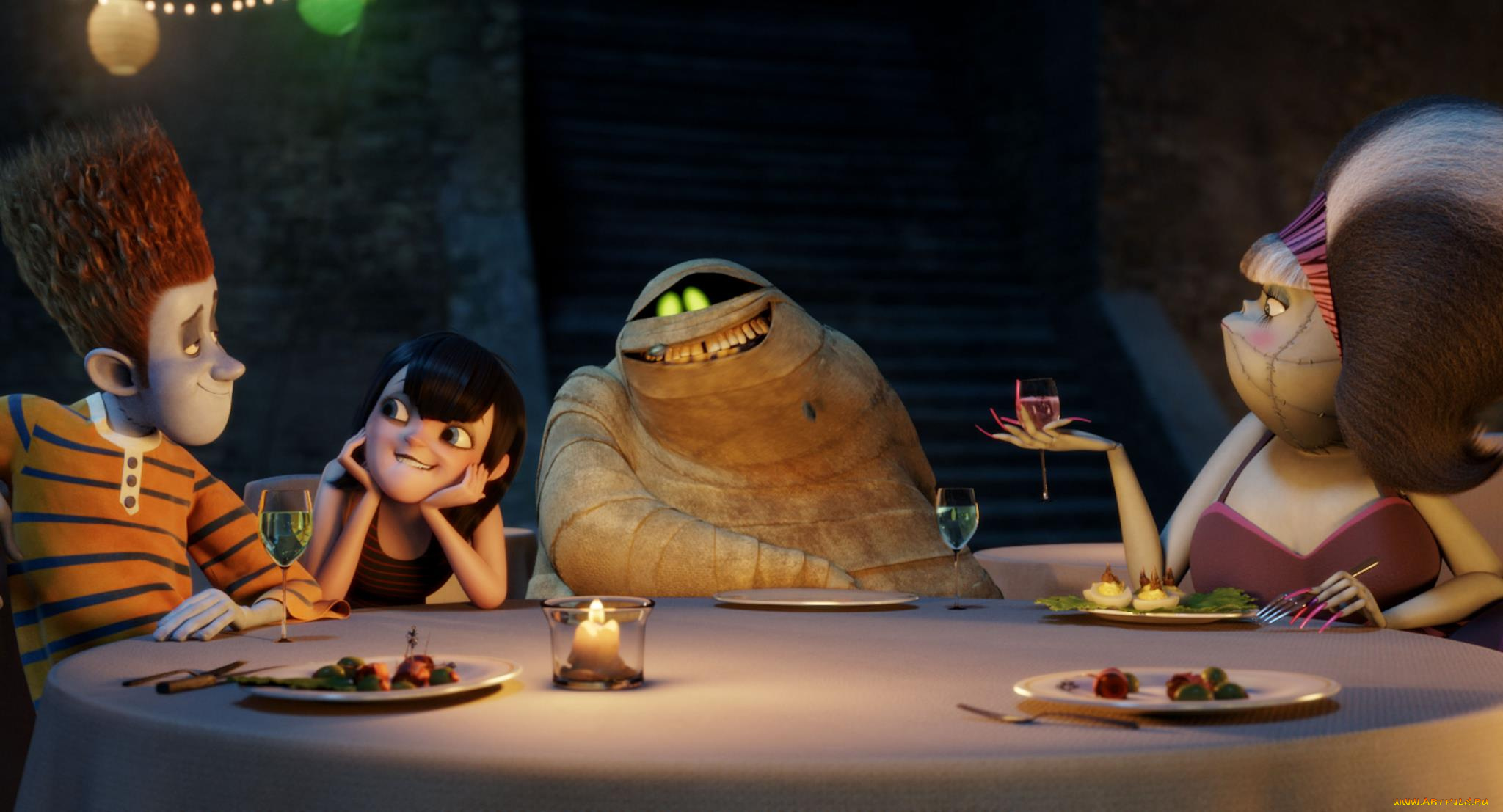 мультфильмы, hotel, transylvania, монстры, на, каникулах