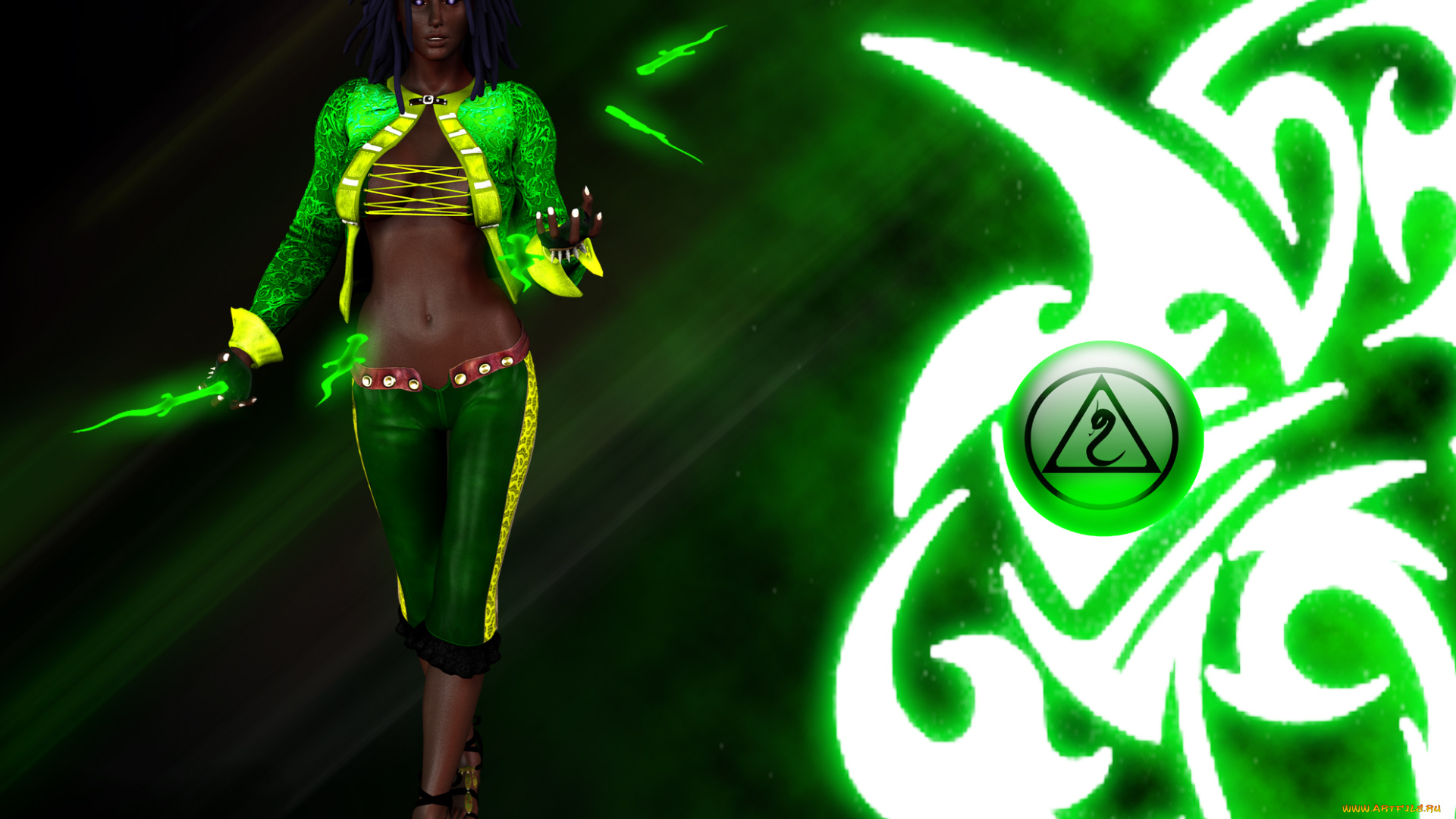 3д, графика, fantasy, , фантазия, девушка, фон