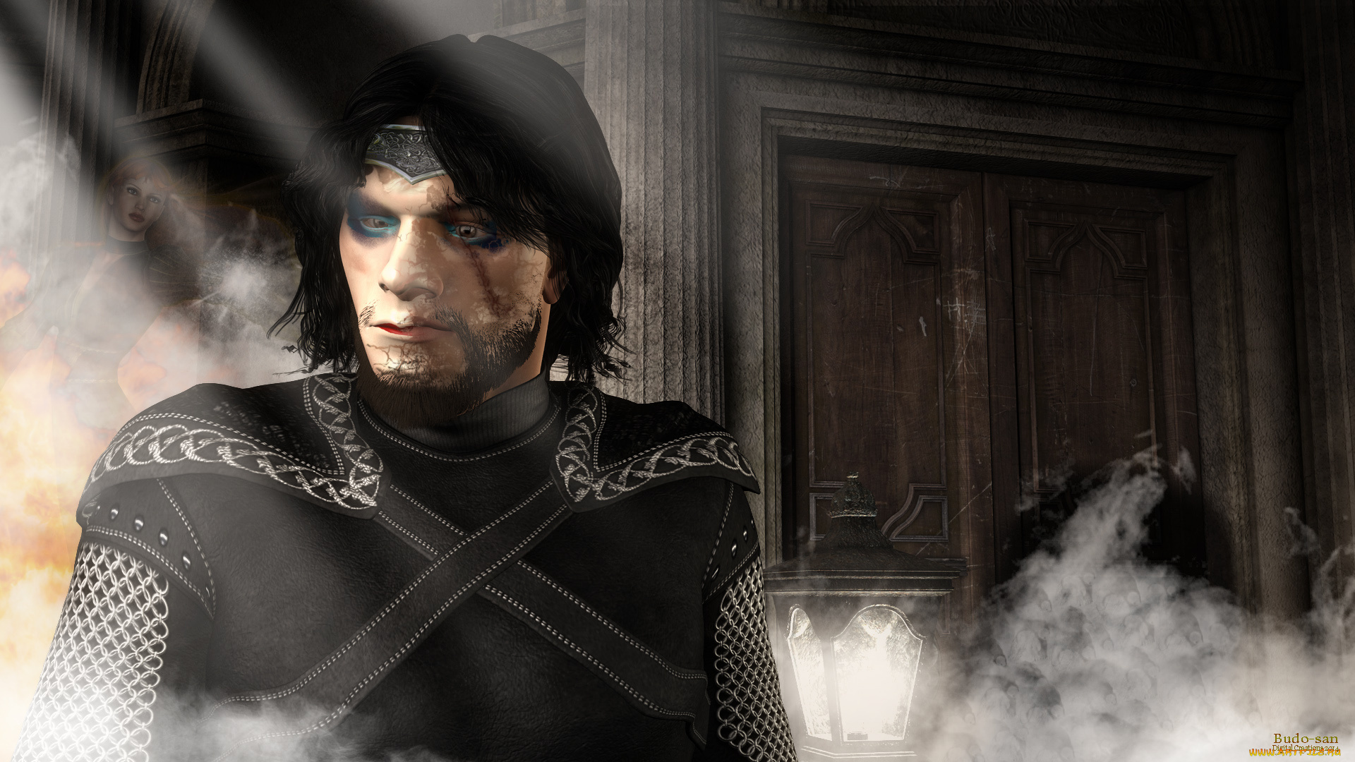 3д, графика, fantasy, , фантазия, дымка