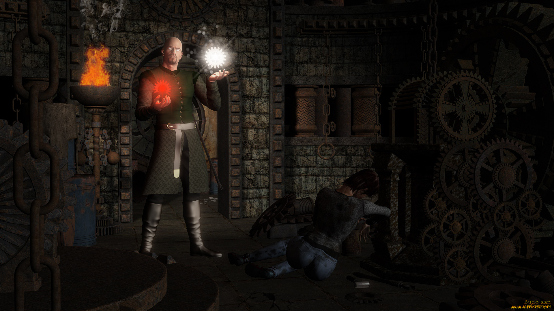 3д, графика, fantasy, , фантазия, магия