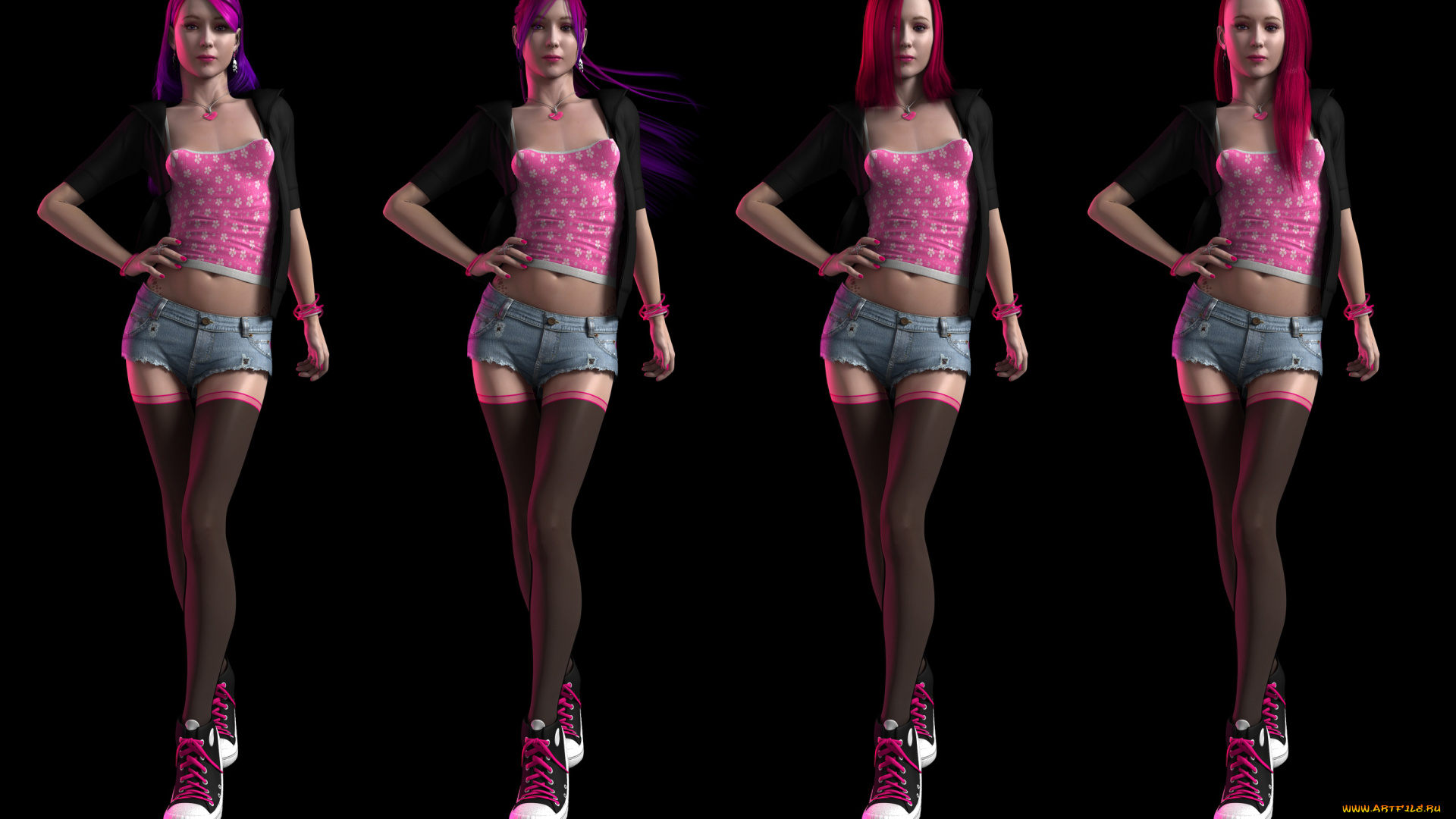 3д, графика, people, , люди, девушки