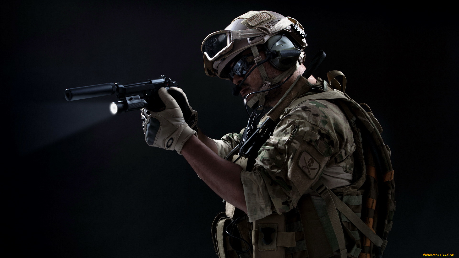 оружие, армия, спецназ, солдат