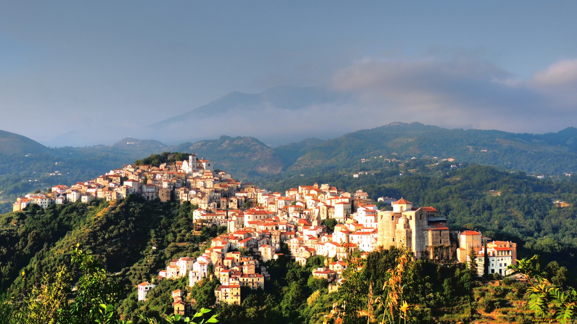 rivello, , basilicata, , italy, города, -, панорамы, пейзаж, здания