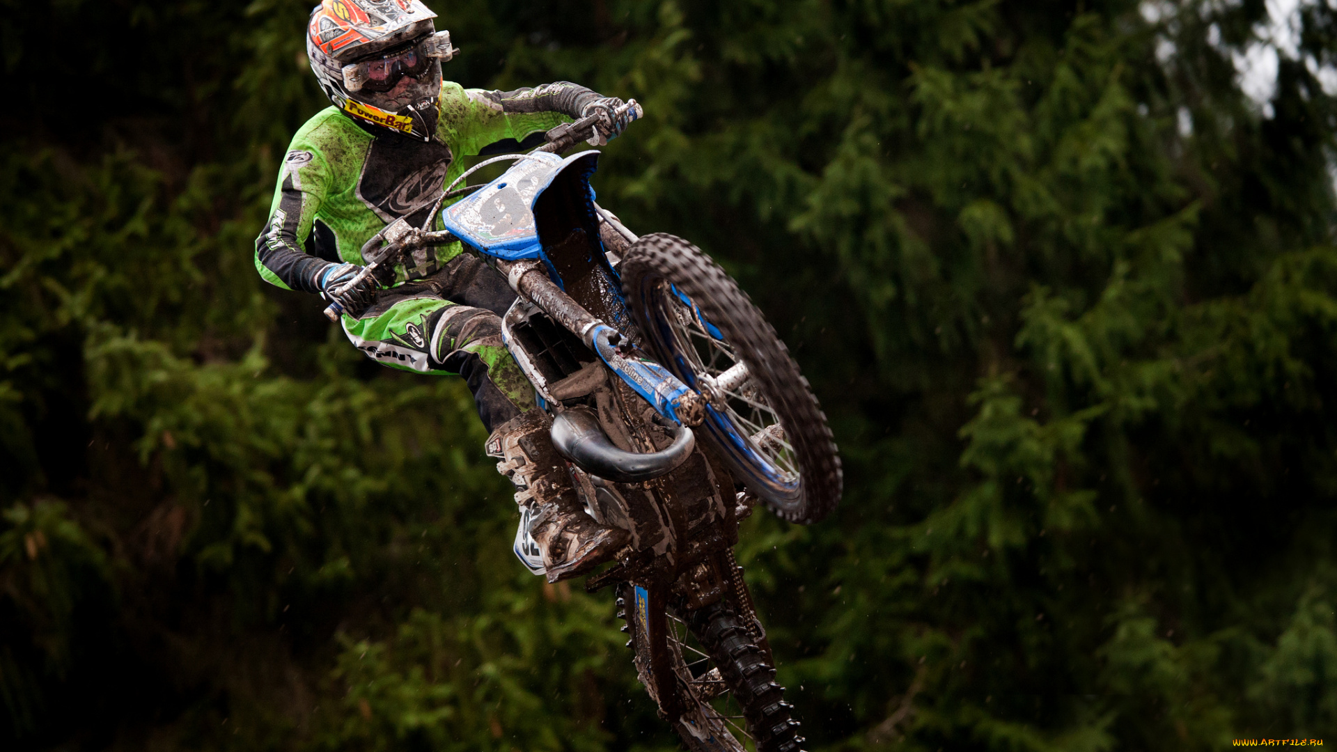 спорт, мотокросс, байк, гонщик, экипировка, шлем, прыжок