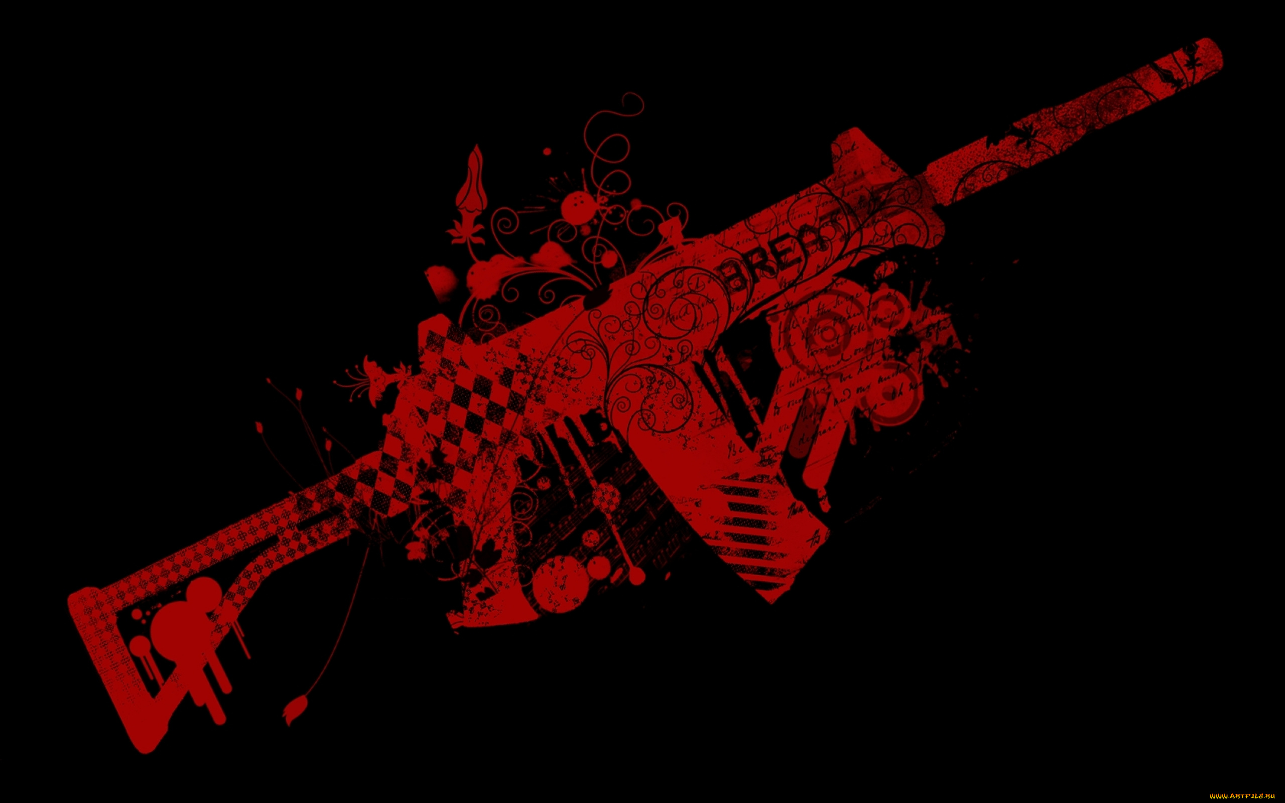 рисованные, минимализм, автомат