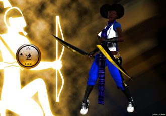 Картинка 3д+графика fantasy+ фантазия девушка фон