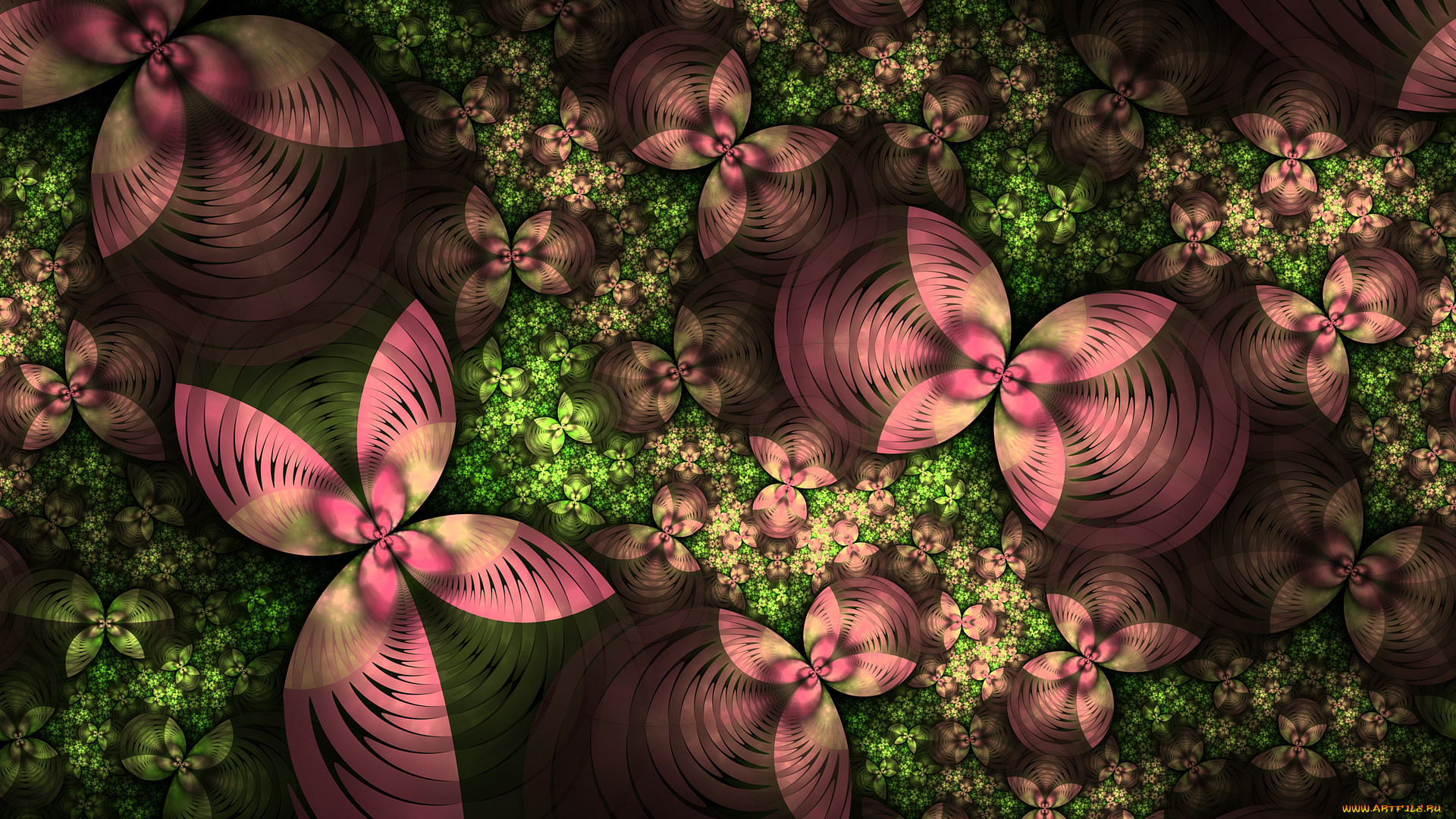 3д, графика, фракталы, , fractal, узор, фон, цвета