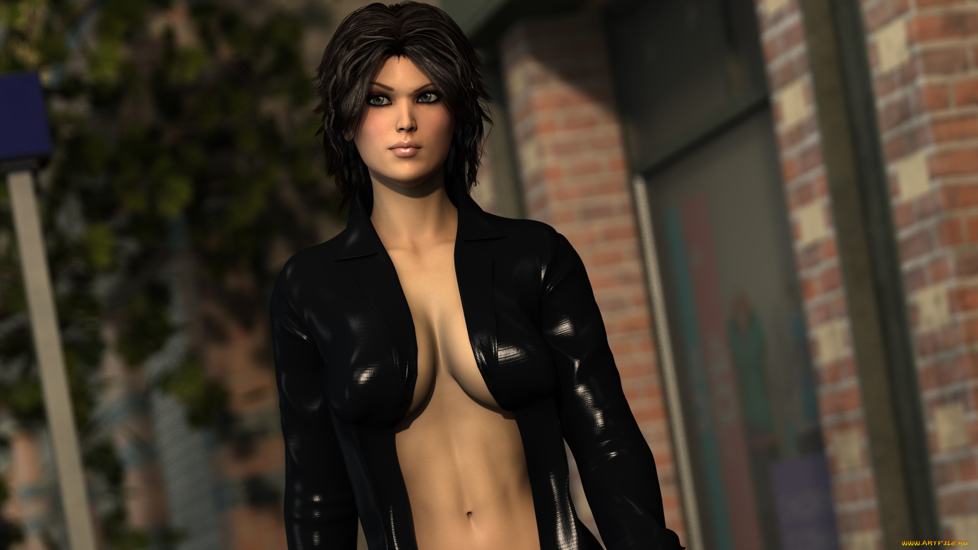 3д, графика, люди, , people, фон, взгляд, девушка