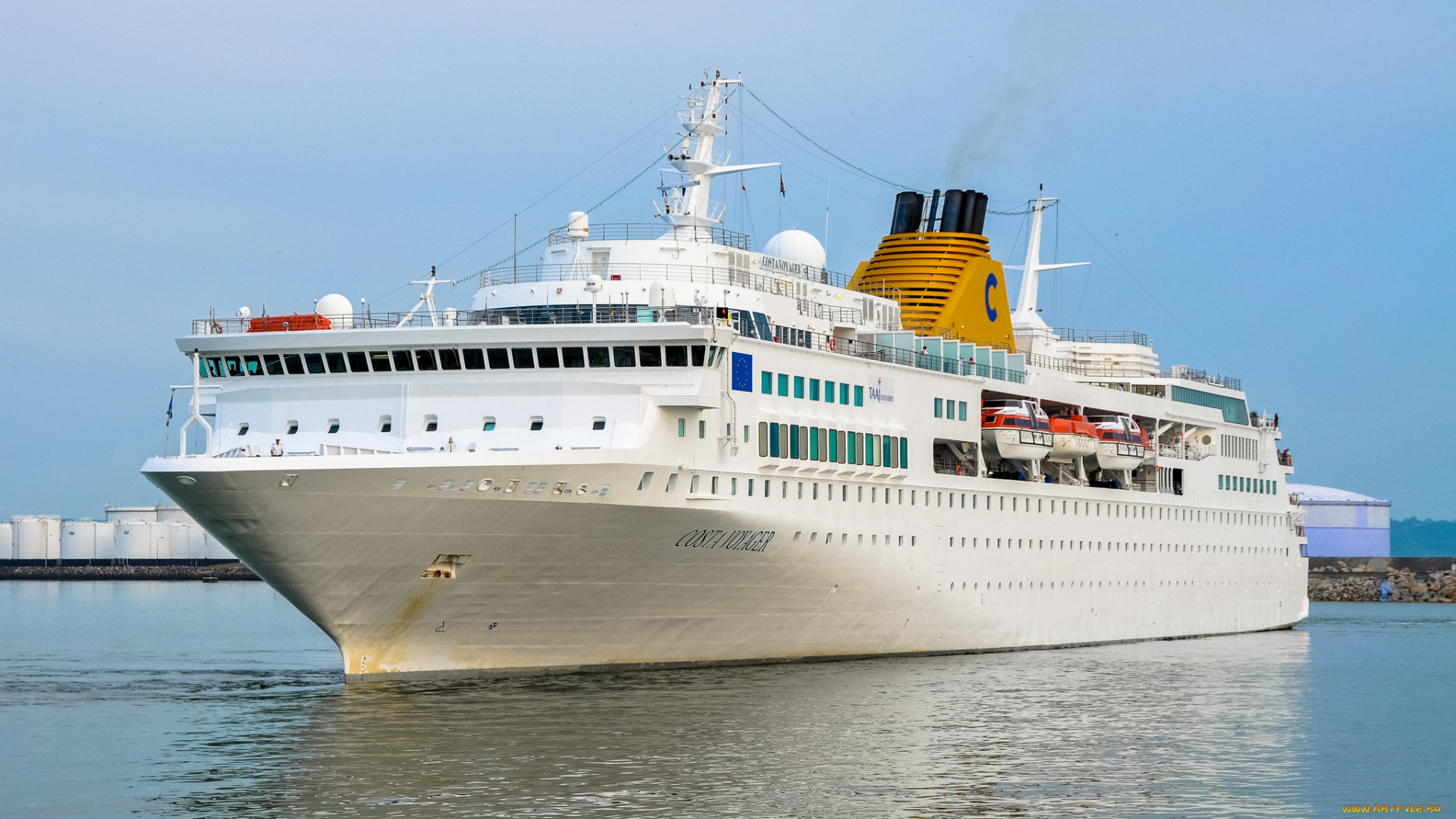 costa, voyager, корабли, лайнеры, лайнер, круизный