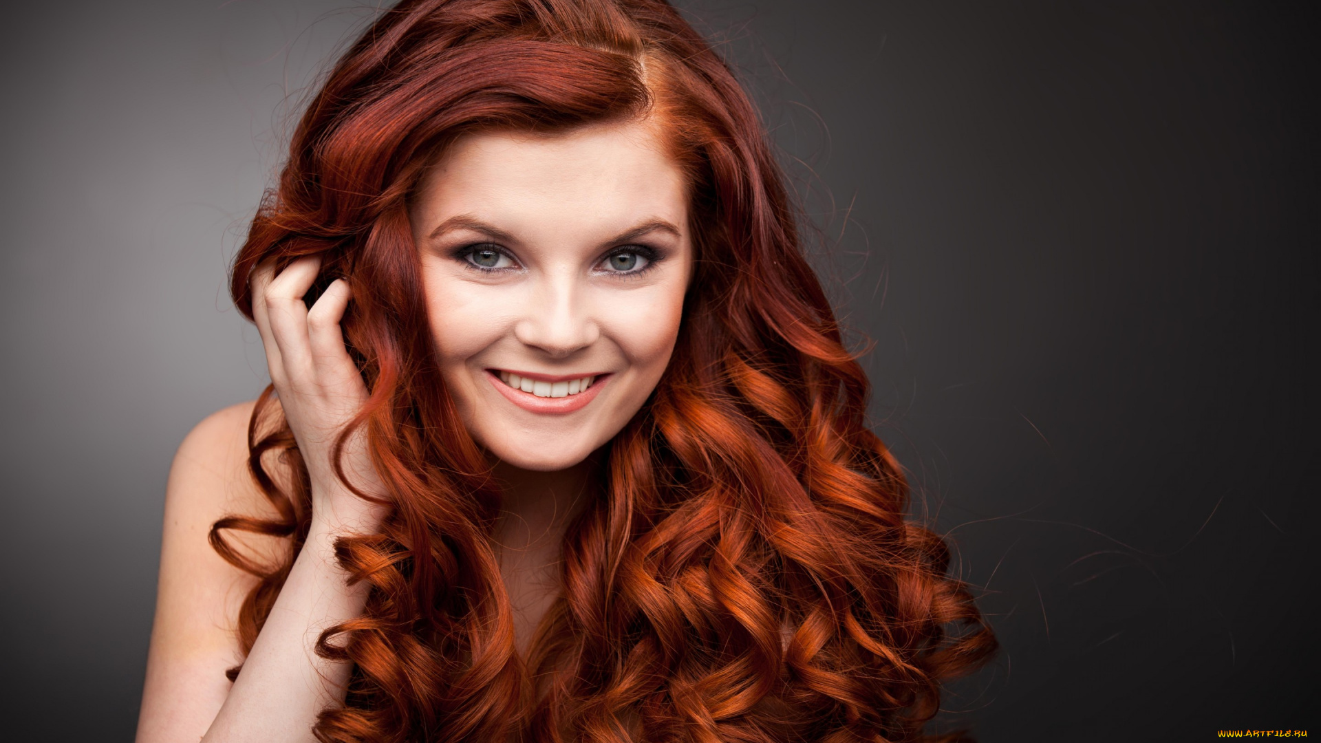 девушки, -unsort, , лица, , портреты, взгляд, рыжая, портрет, фон, модель, макияж, девушка