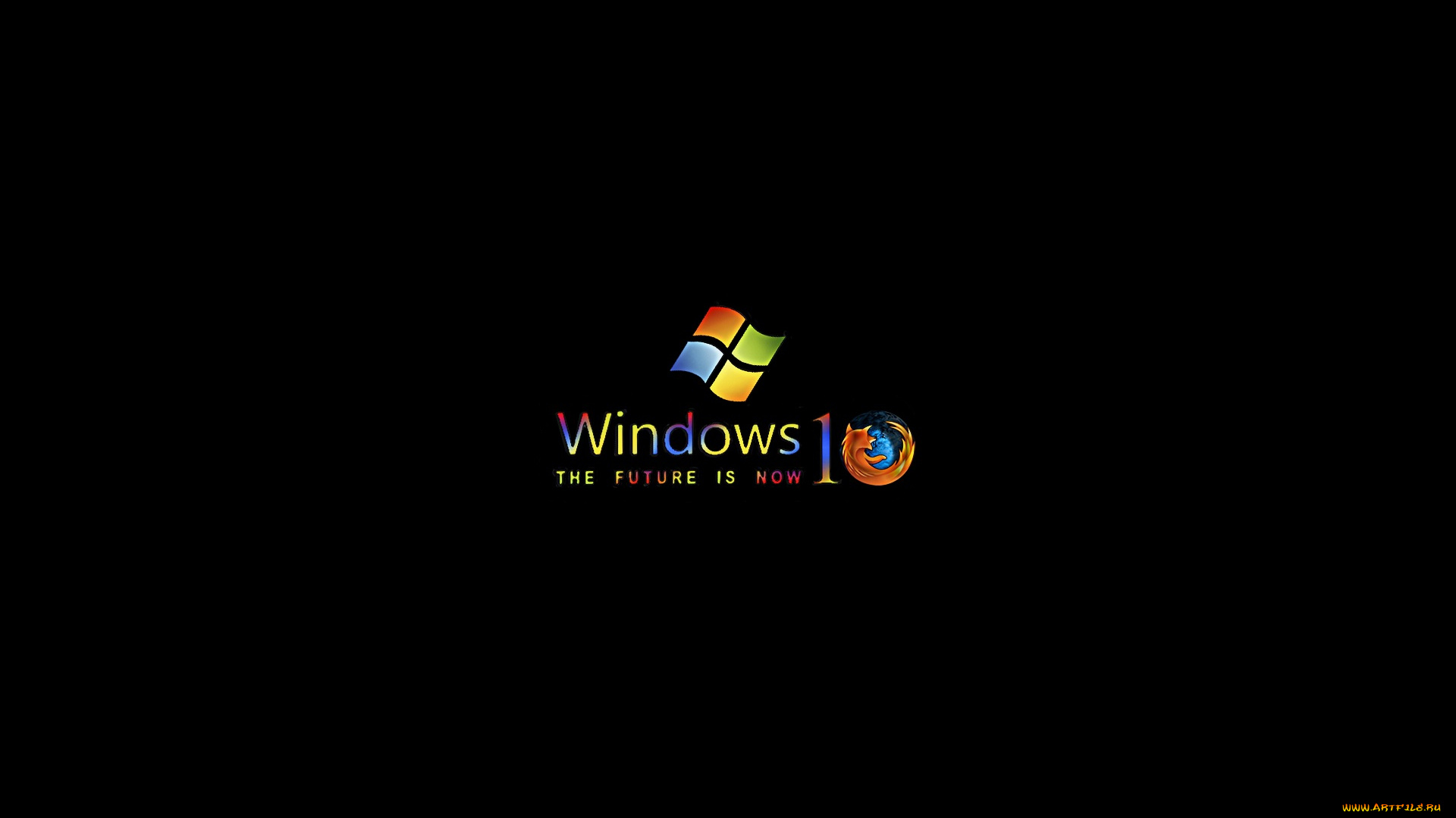 компьютеры, windows, 10, логотип, фон
