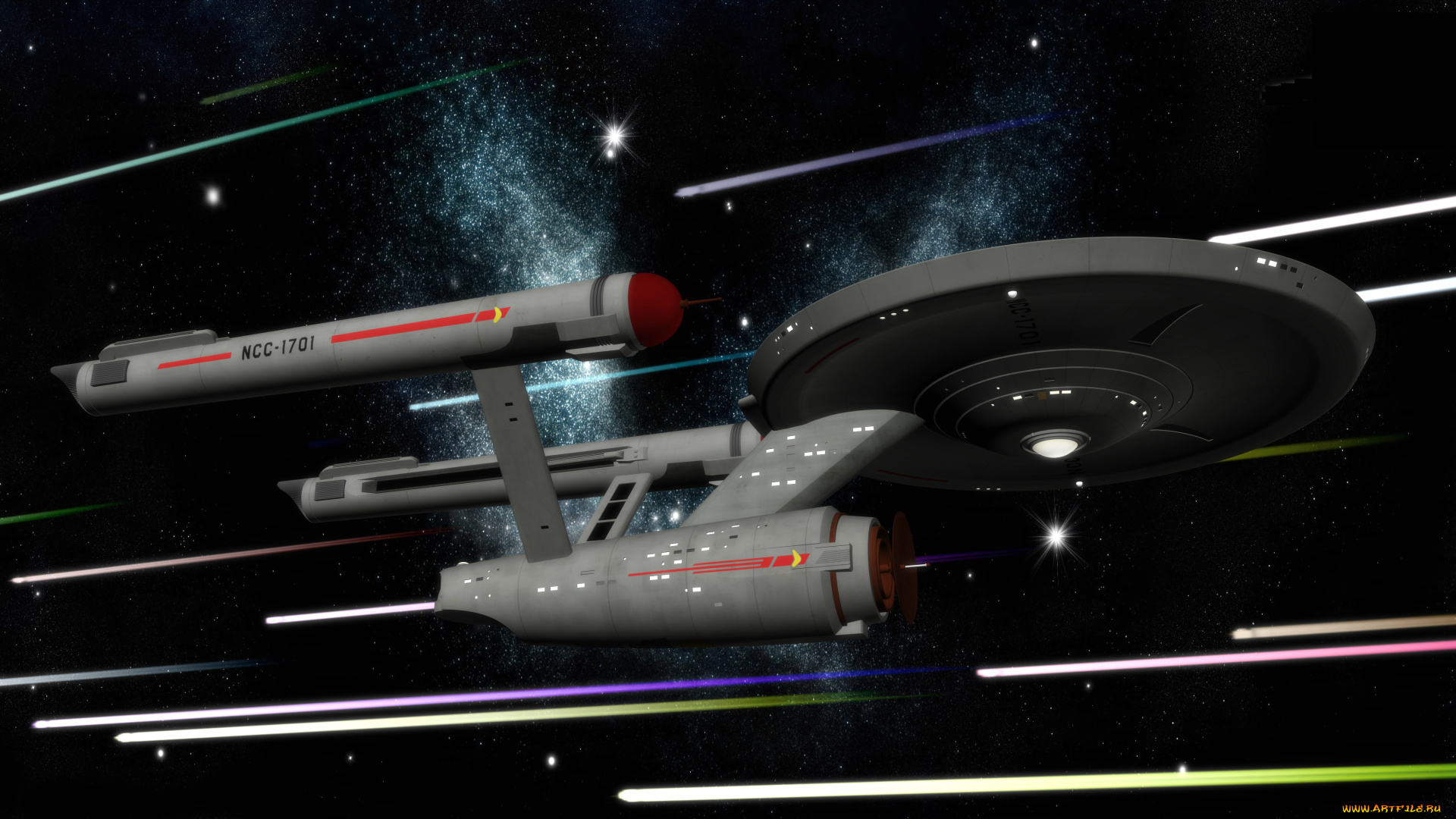 космос, арт, вселенная, звезды, космический, корабль