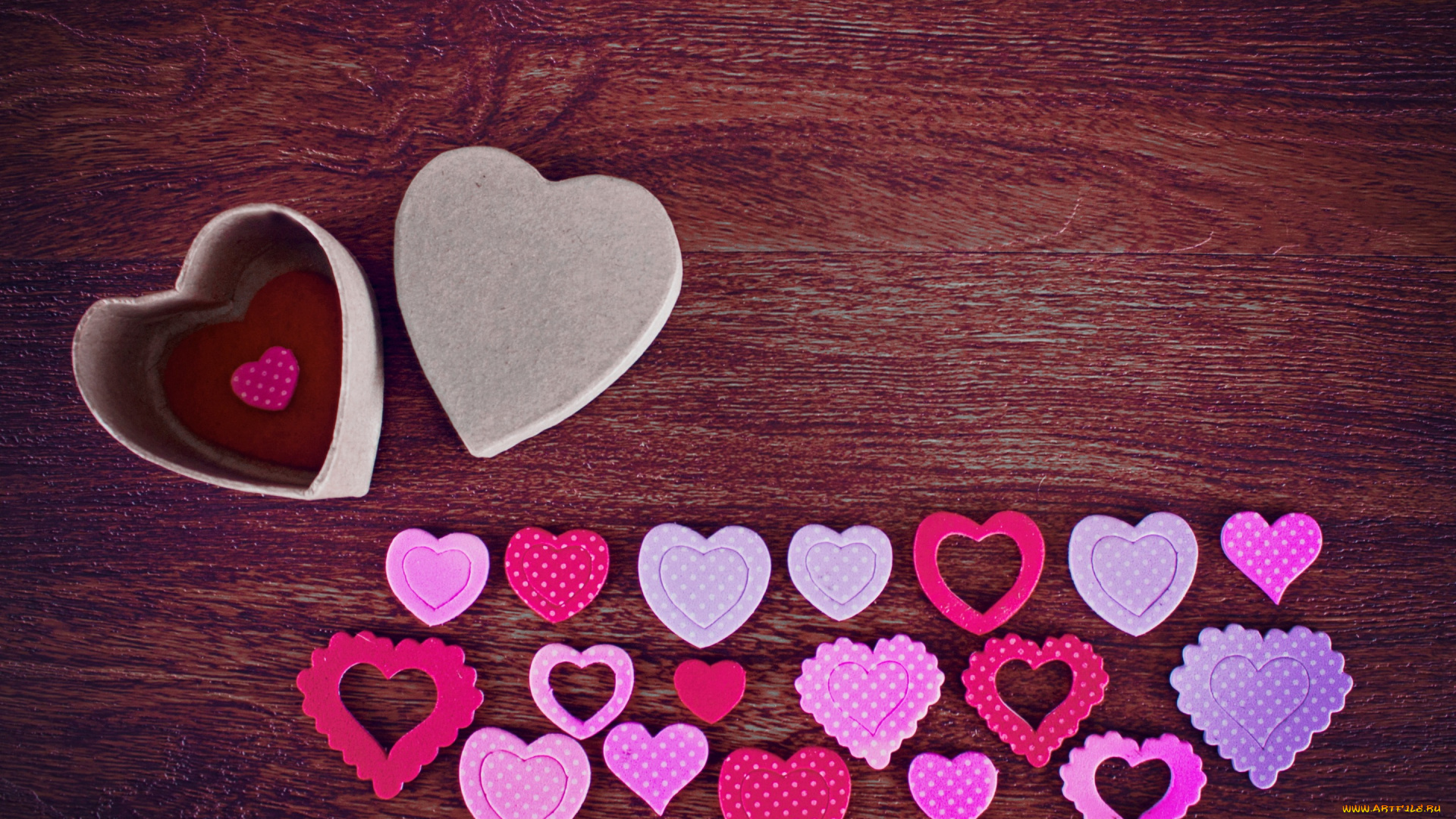 праздничные, день, святого, валентина, , сердечки, , любовь, любовь, романтика, romantic, heart, love, wood, сердце