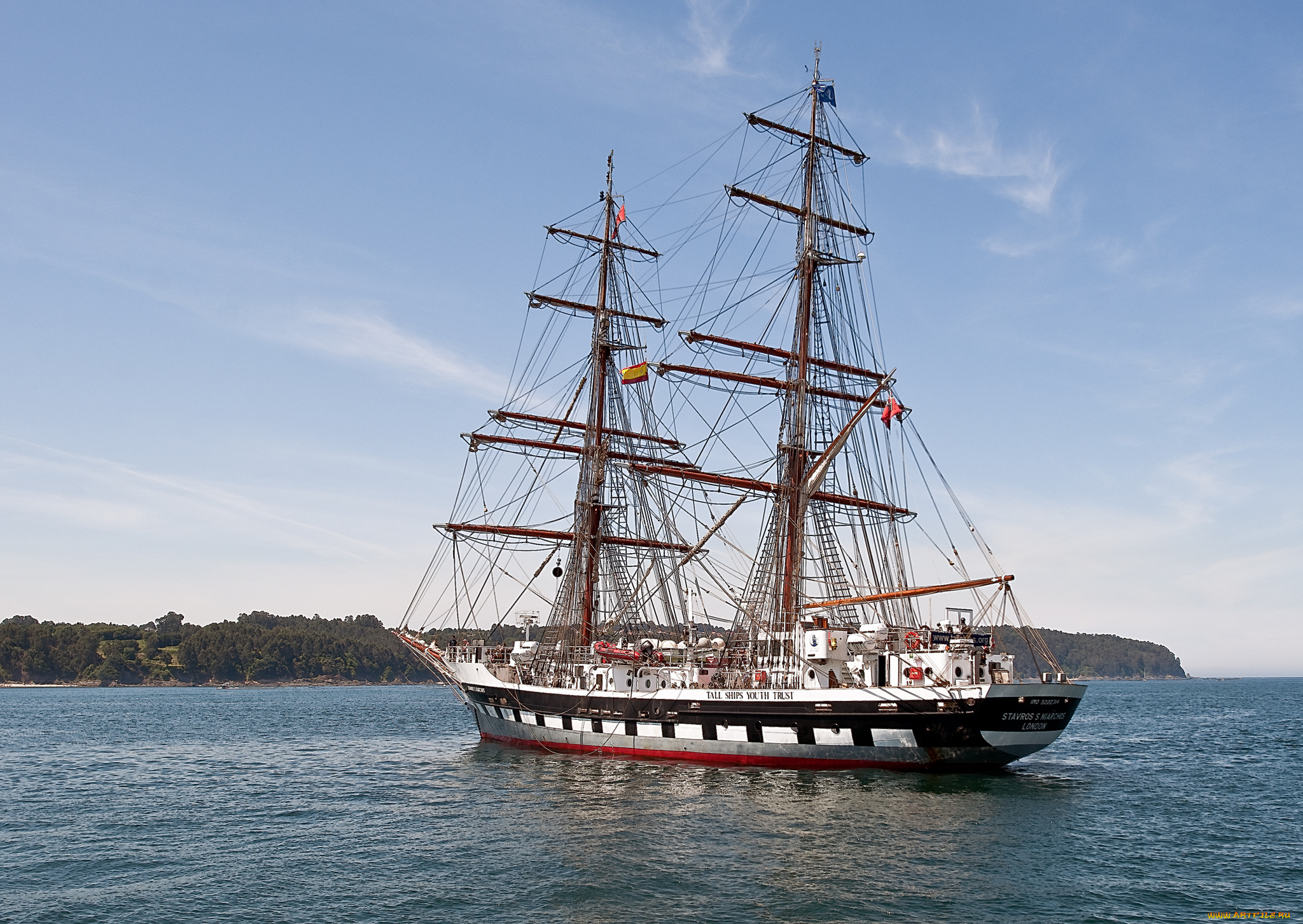 корабли, парусники, корабль, мачты, паруса