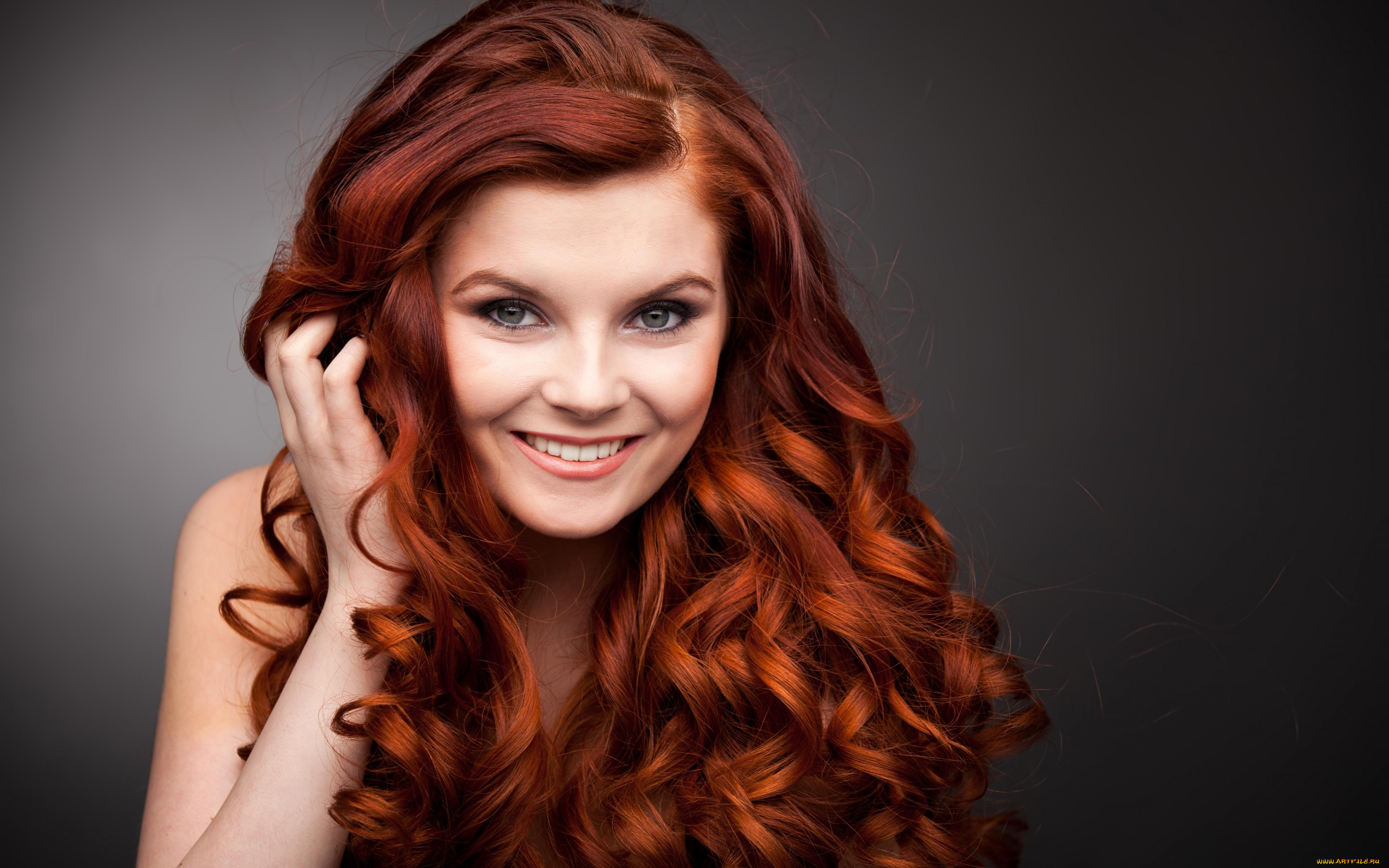 девушки, -unsort, , лица, , портреты, взгляд, рыжая, портрет, фон, модель, макияж, девушка