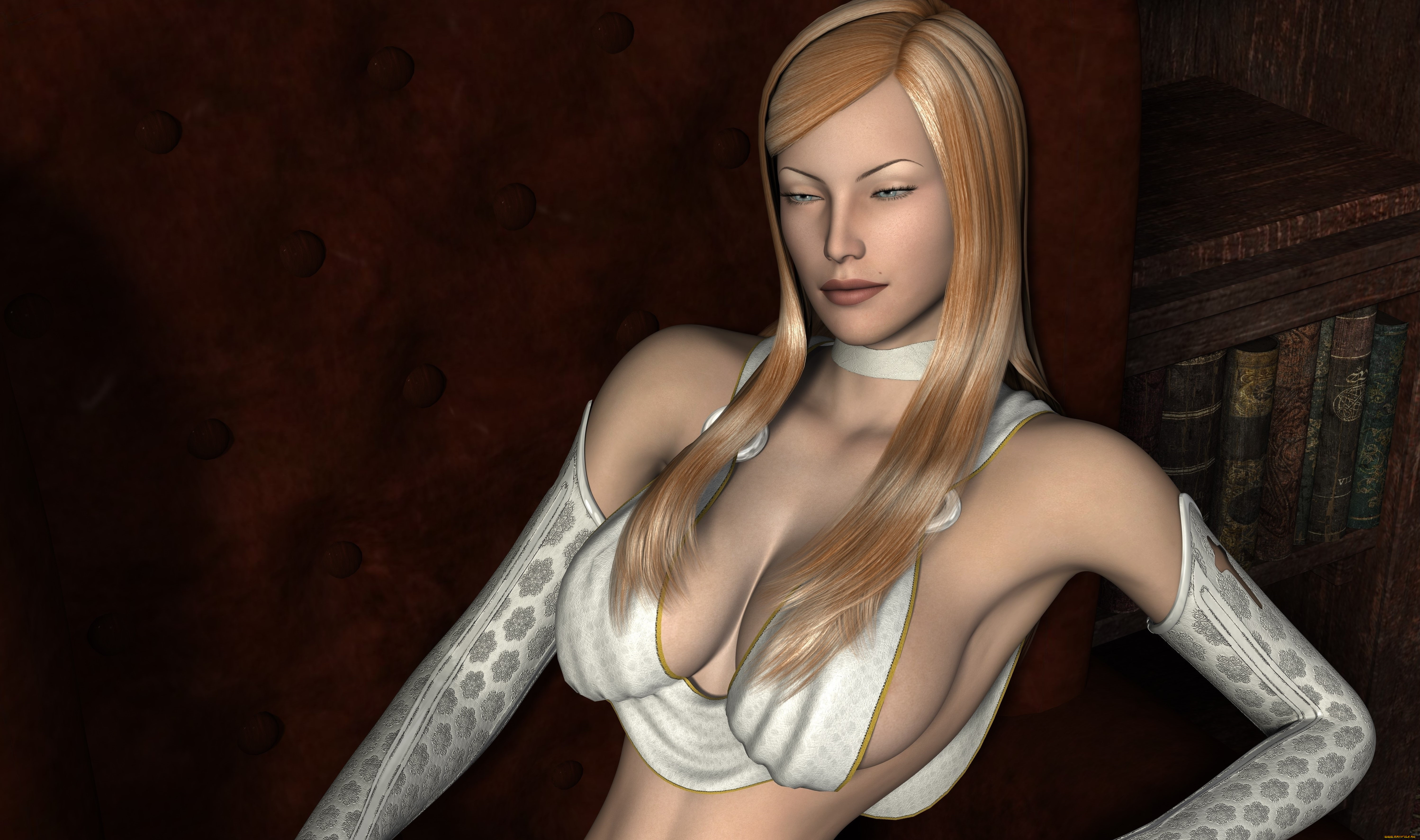 3д, графика, люди, , people, девушка, фон, взгляд