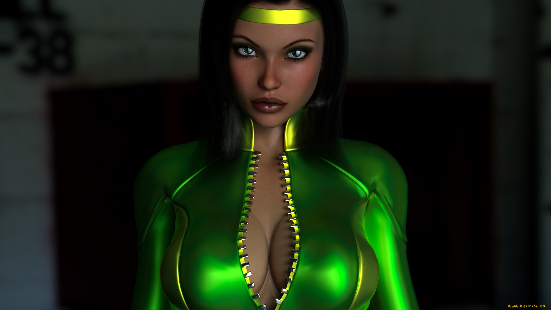 3д, графика, люди, , people, взгляд, фон, девушка