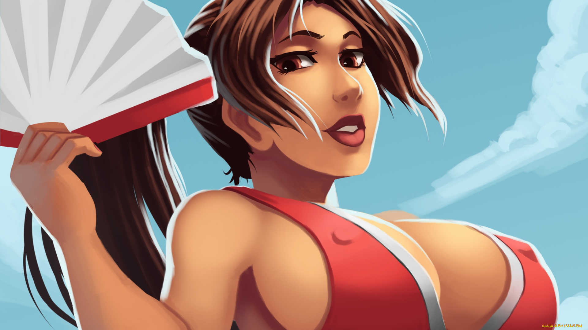 векторная, графика, девушки, , girls, девушка, фон, взгляд