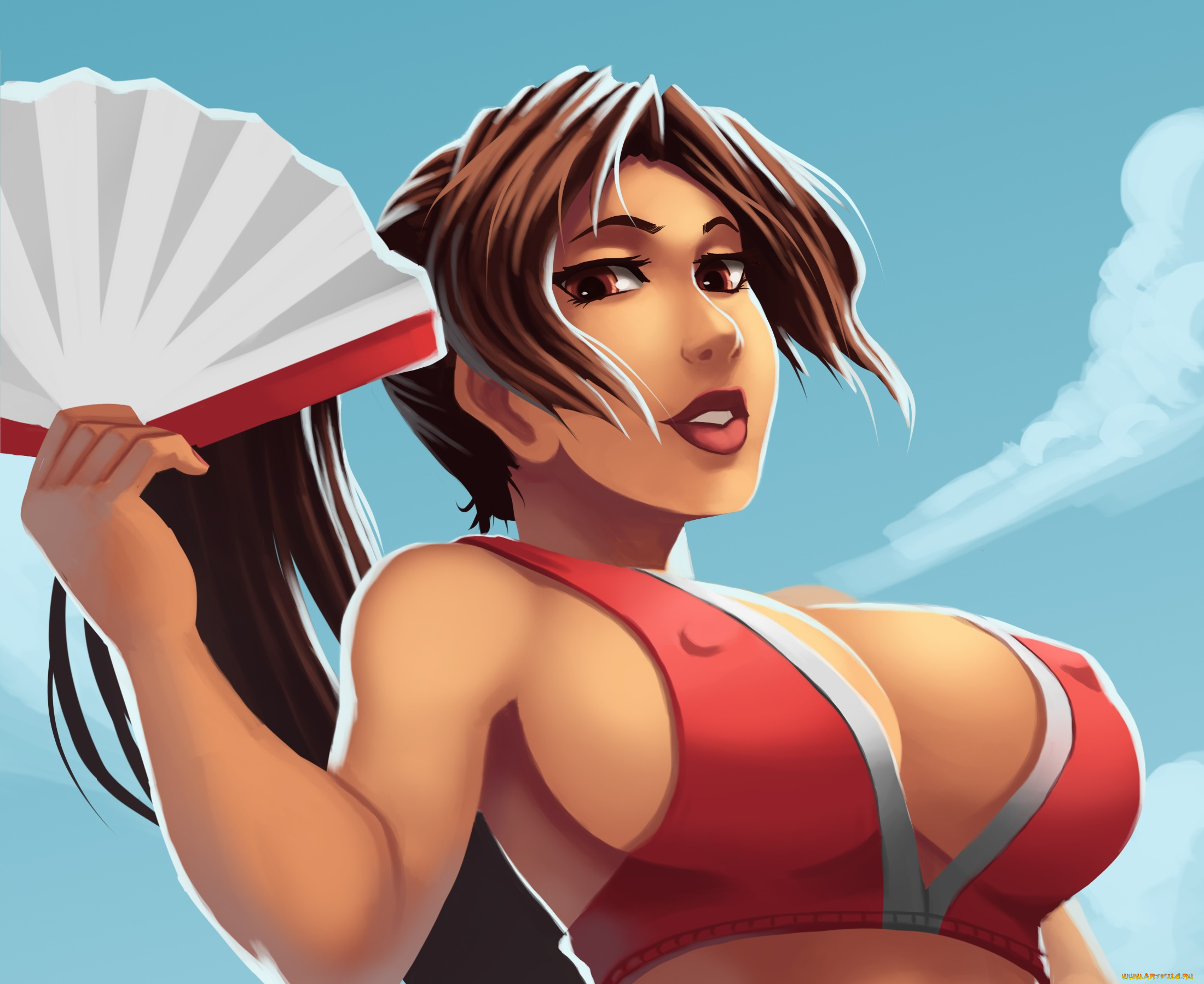 векторная, графика, девушки, , girls, девушка, фон, взгляд